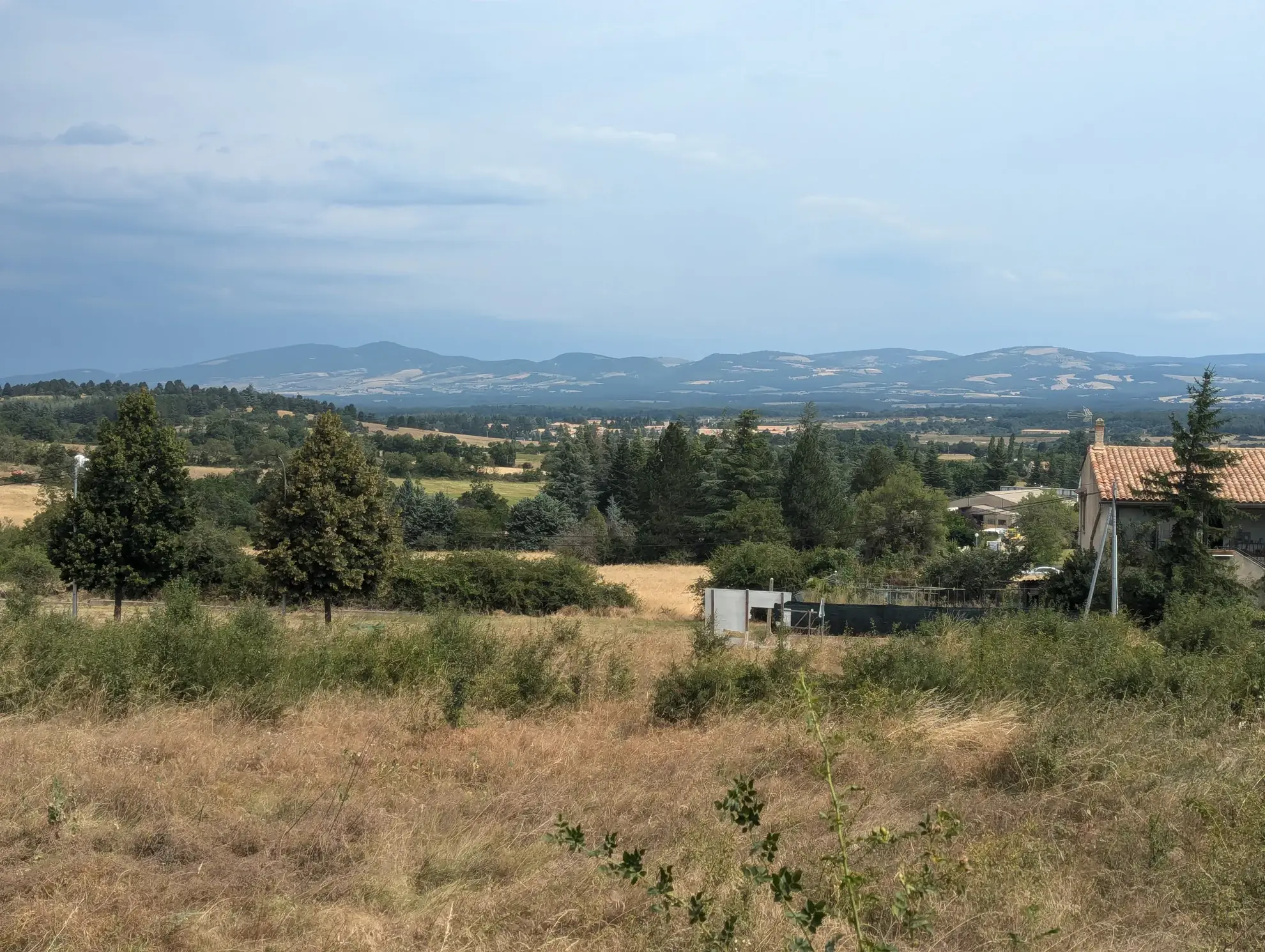 Terrain à bâtir de 503 m² à Saint-Christol - Vue dégagée et libre de constructeur