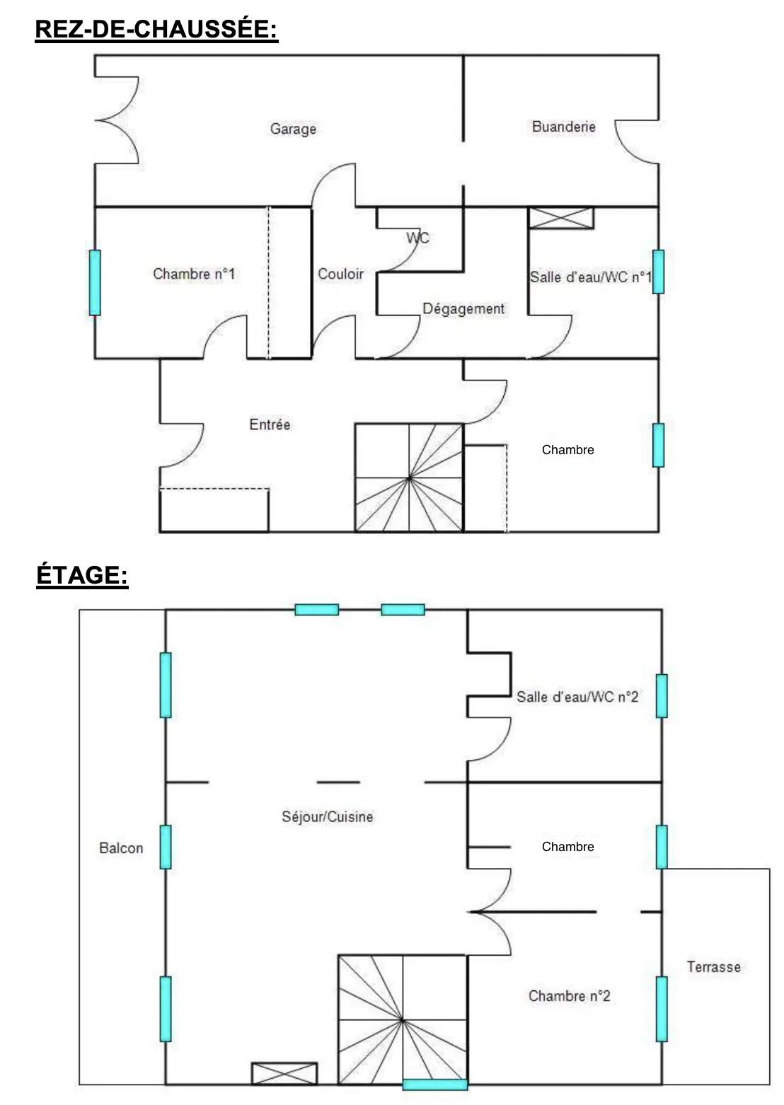 Maison type 5 avec vue sur Millau, 147 m², garage et terrasse à Creissels 