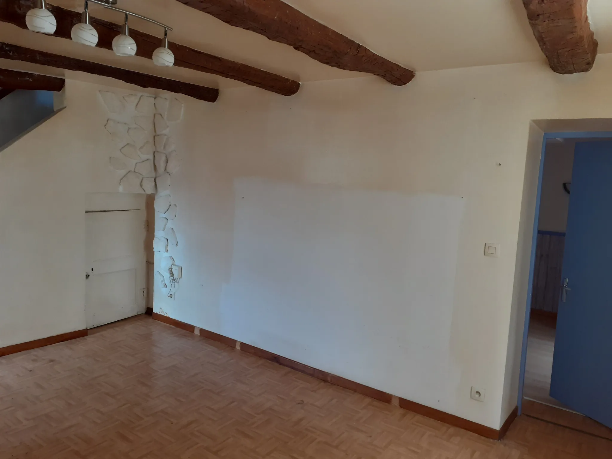 Maison de village avec deux habitations, terrasse et jardin à Le Bousquet d'Orb 