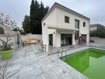 Maison T3 avec piscine, jardin et garage à Marseille 10ème – Vente aux enchères