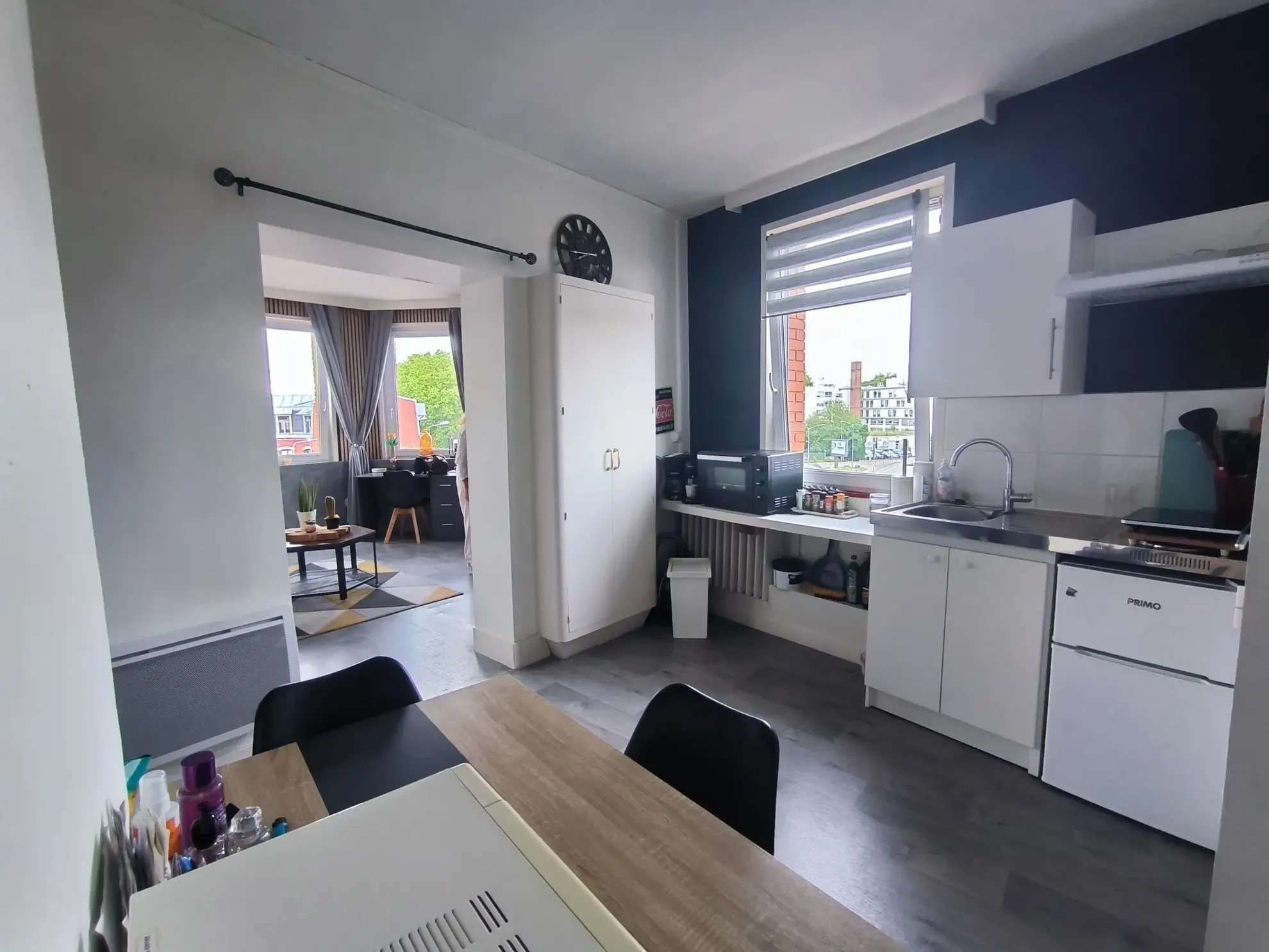 Appartement T1 lumineux à Lille près du métro Bois Blancs 