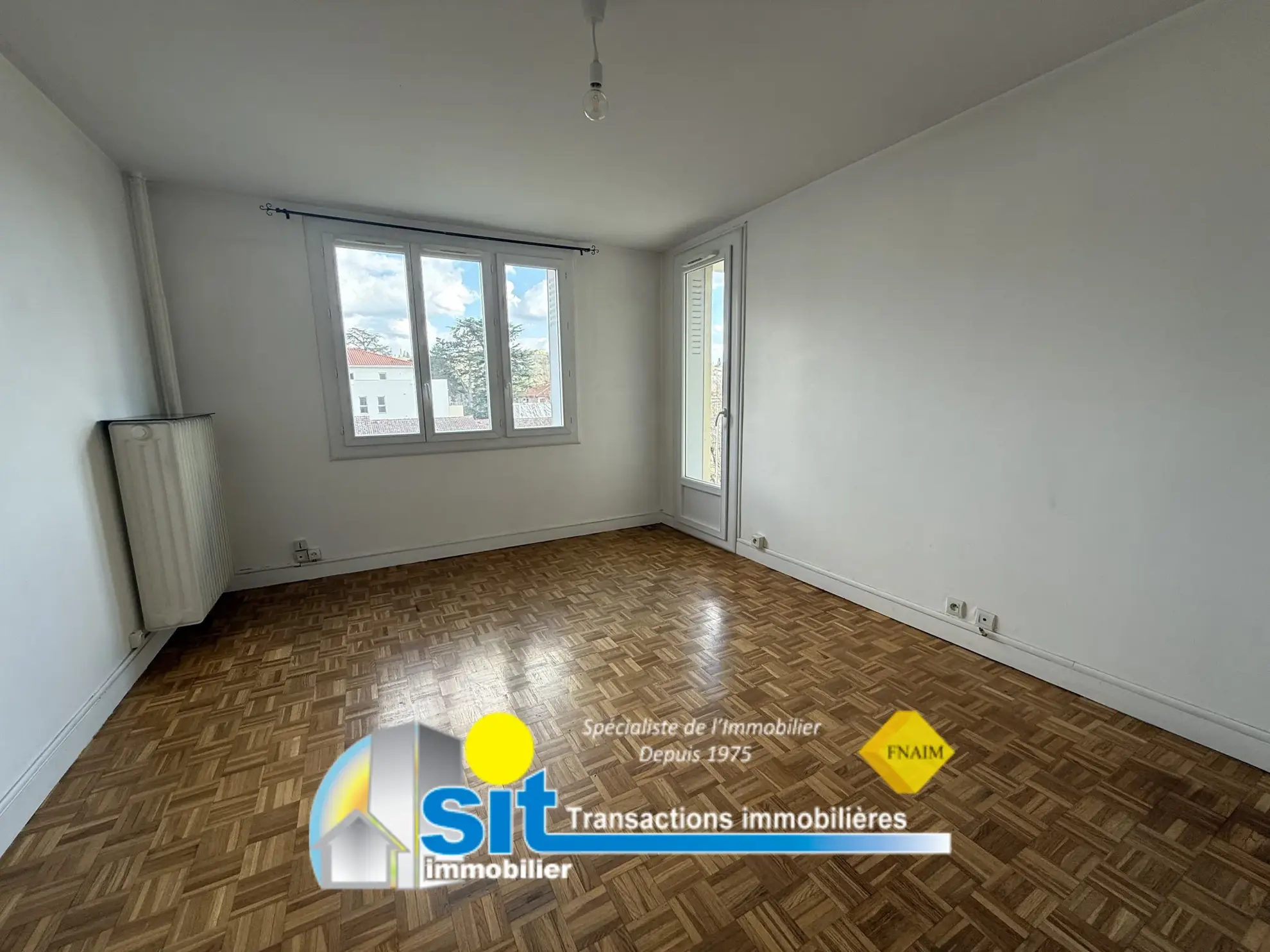 Appartement 3 pièces avec balcon et cave à Vienne dans résidence sécurisée 