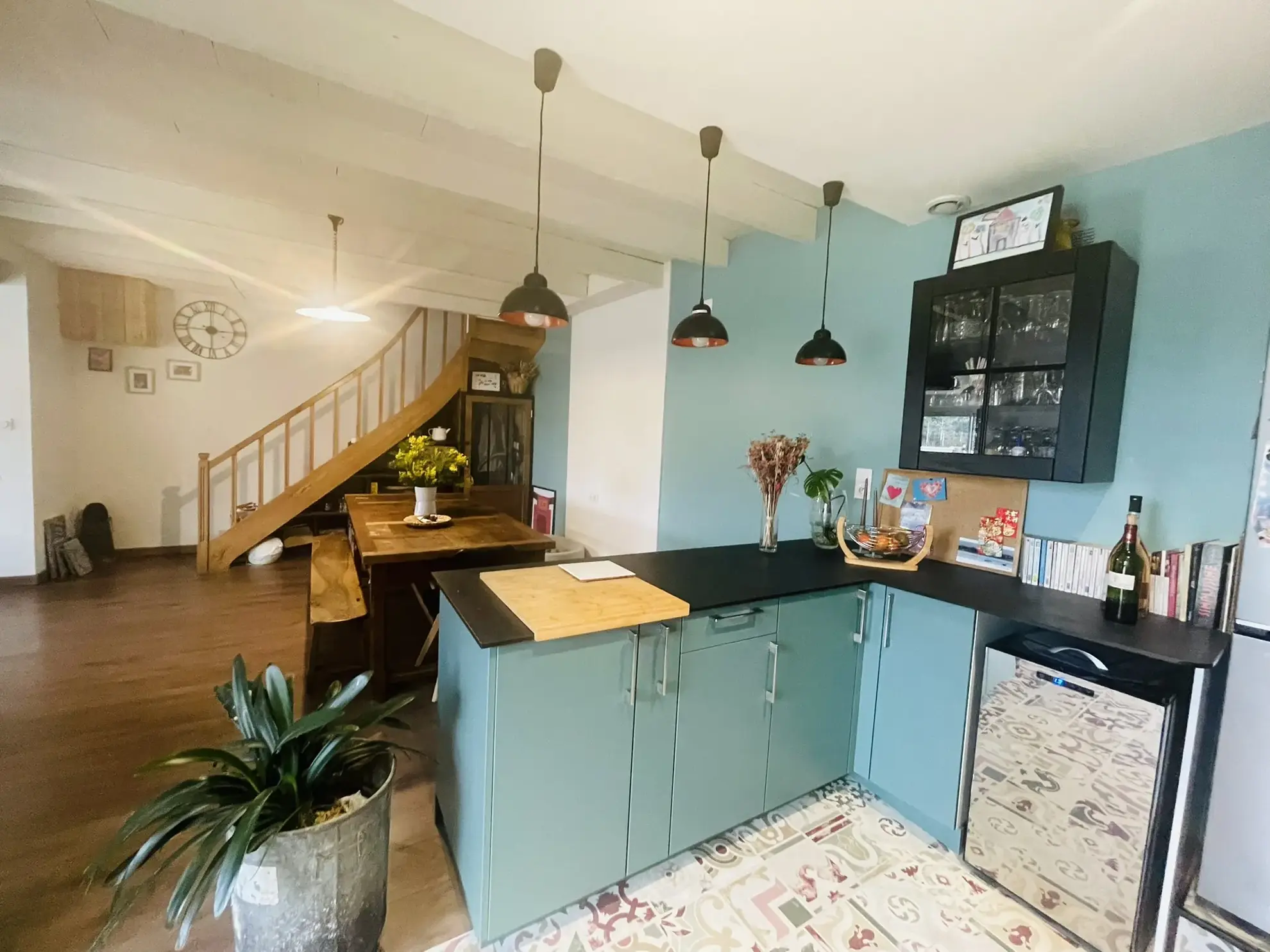 Maison de charme avec piscine chauffée à Neuville de Poitou - 105 m² 