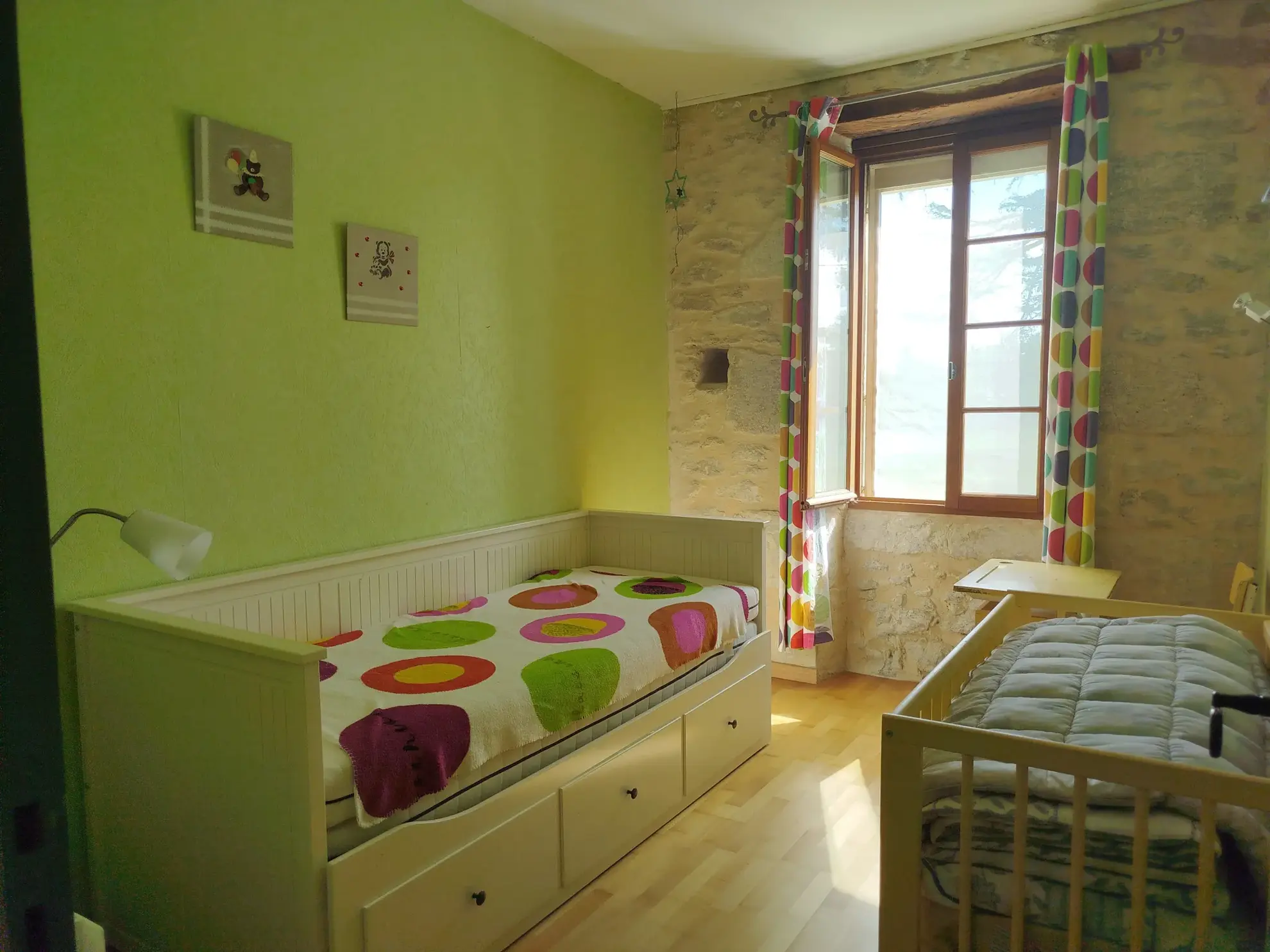 Belle longère en pierre avec jardin de 3495 m² à Soussac, Gironde 