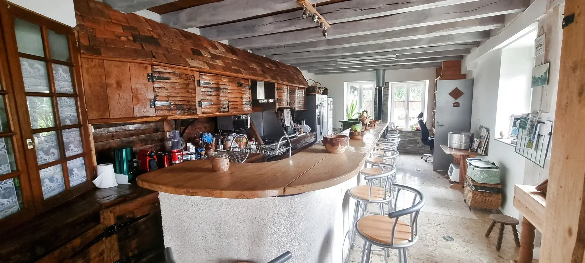 Maison atypique de 140 m² avec grand jardin à Autainville 