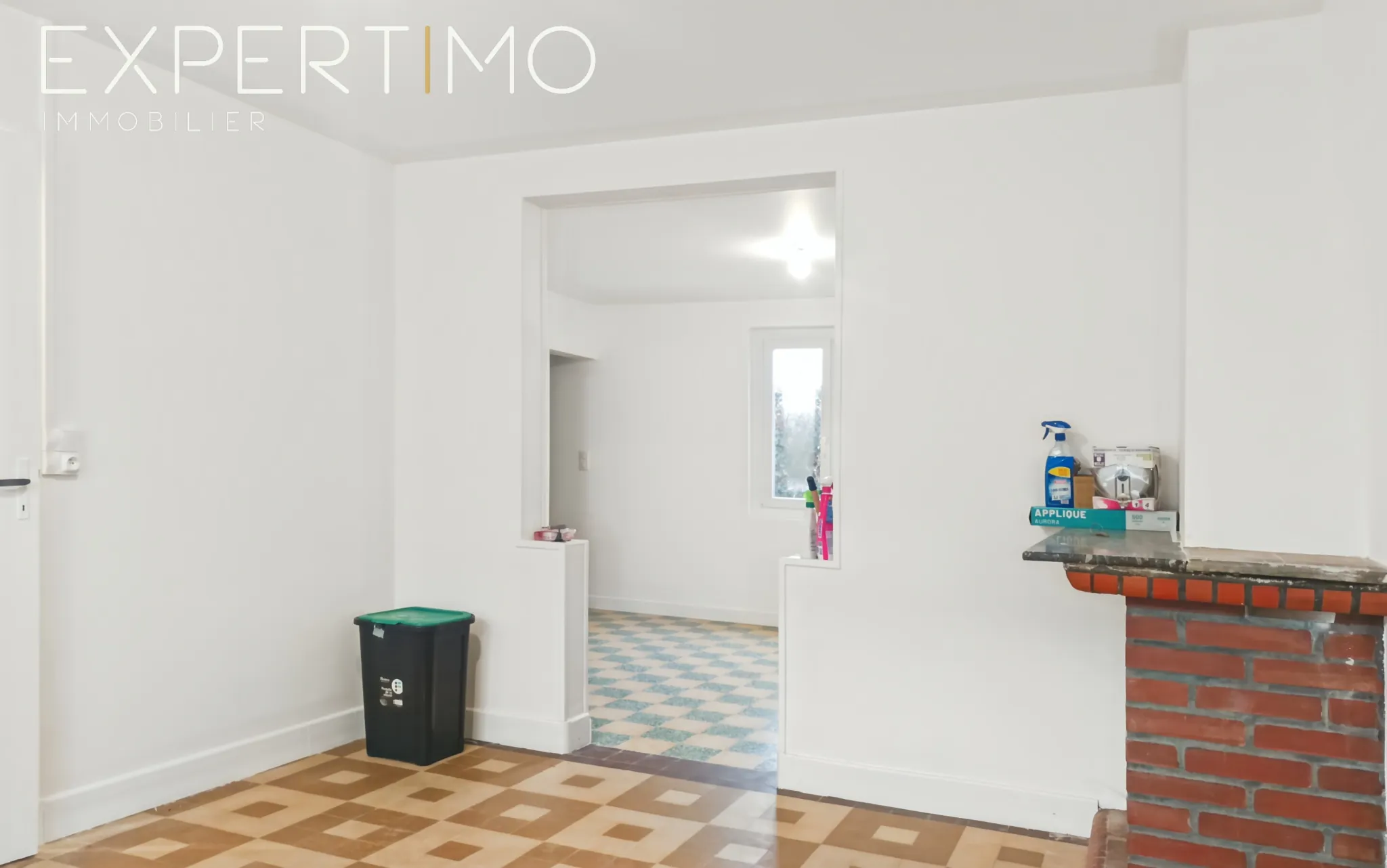 Maison à vendre en centre-ville de Rue avec terrasse et vue campagne 