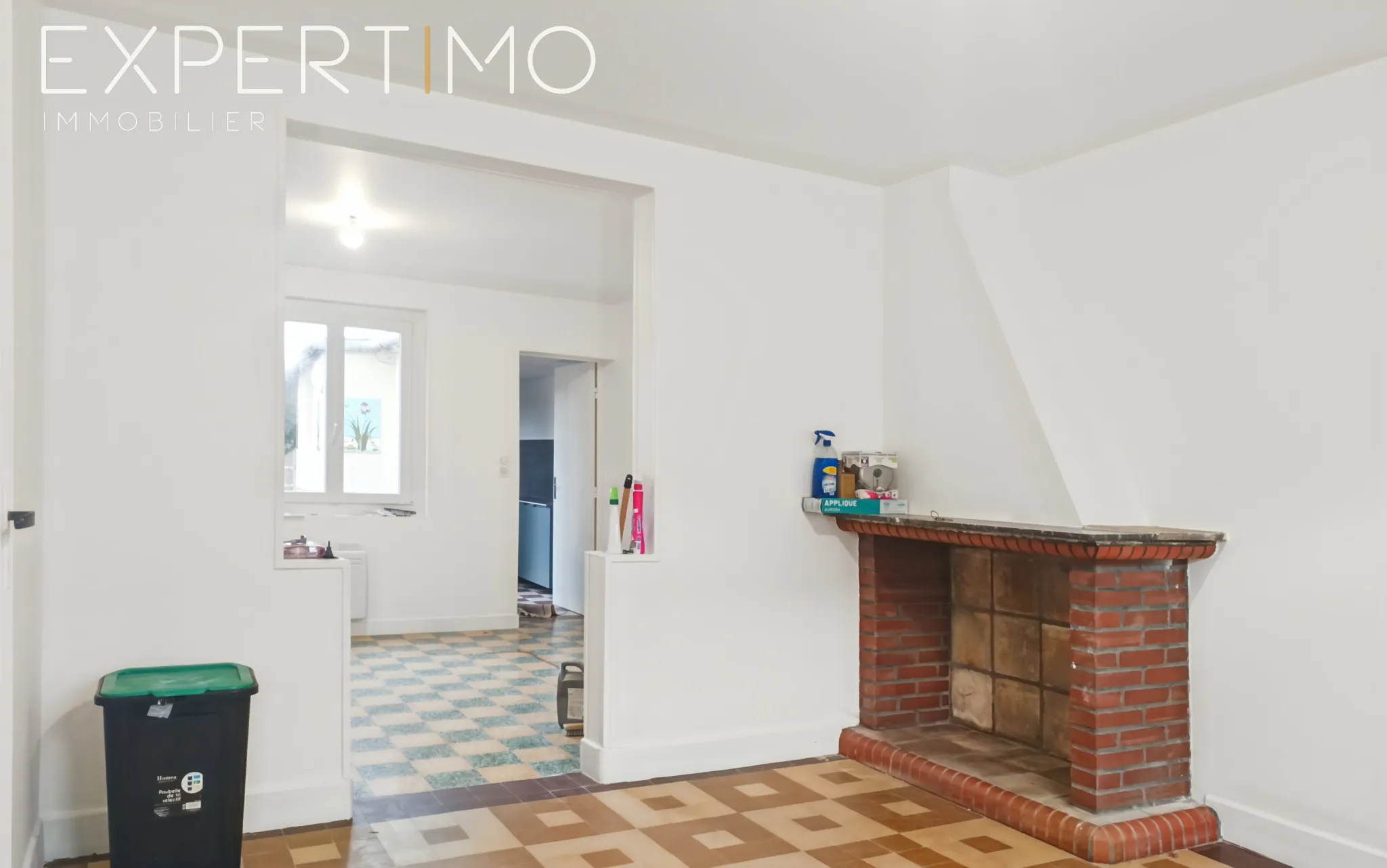 Maison à vendre en centre-ville de Rue avec terrasse et vue campagne 