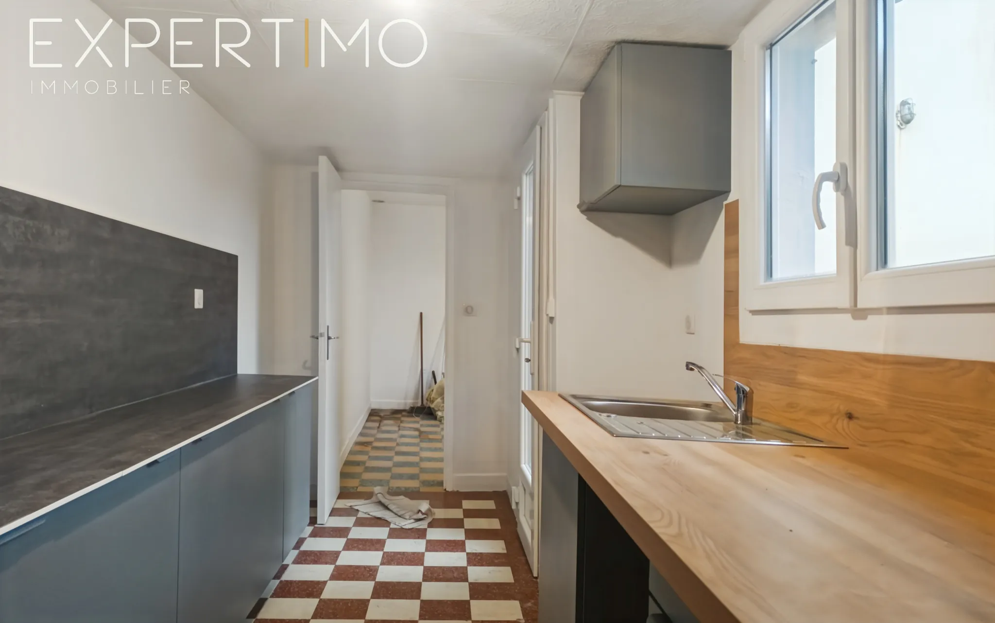 Maison à vendre en centre-ville de Rue avec terrasse et vue campagne 