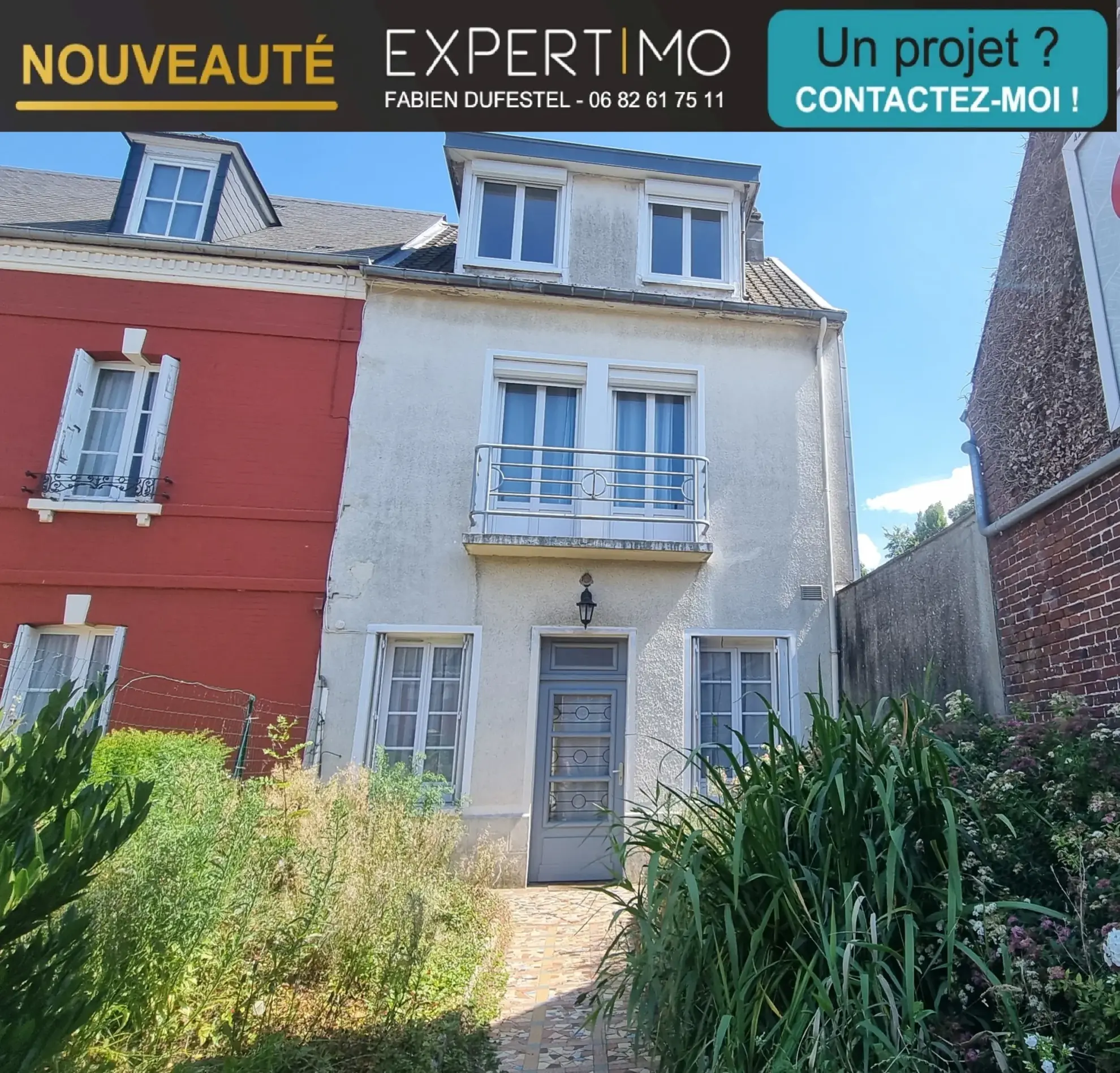 Maison à Eu avec deux logements à proximité de la mer – Investissement ou résidence secondaire