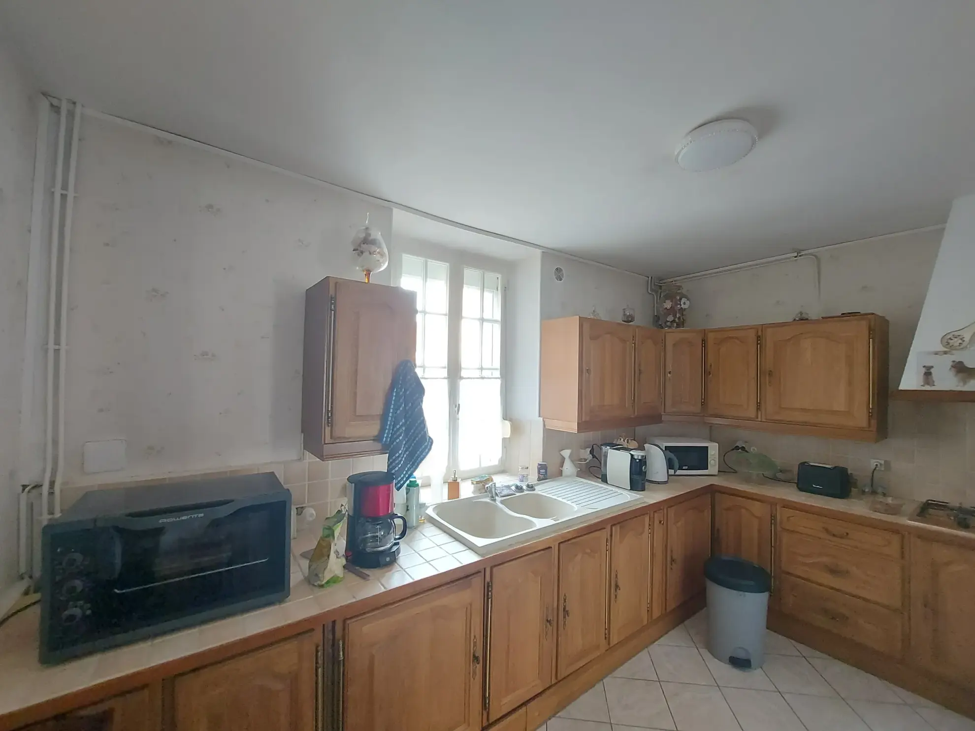 A vendre maison de village à Guernes - 122 m² avec jardin et garage 