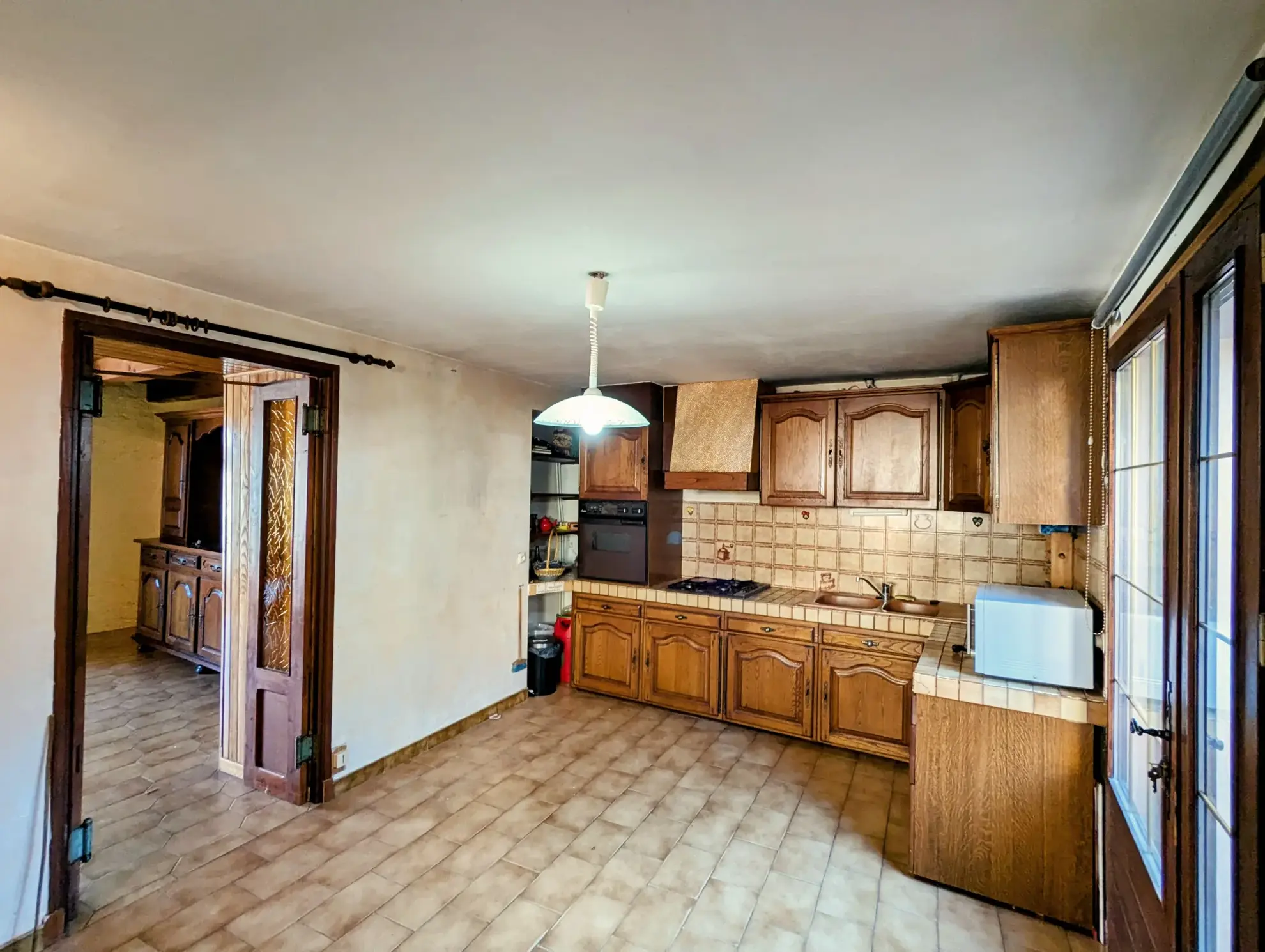 Belle maison de village avec terrain à Villecelle, proche Lamalou-les-Bains 