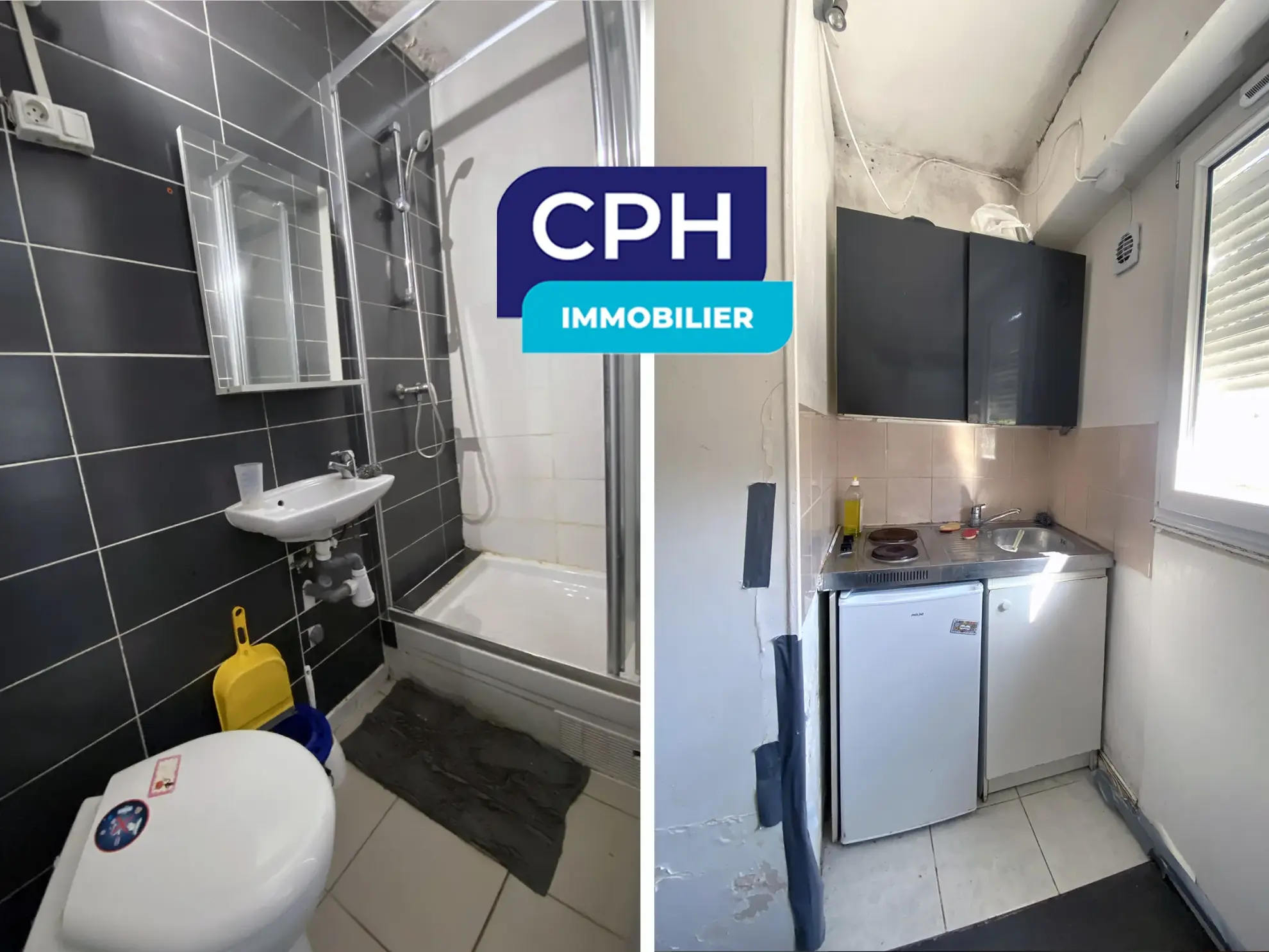 Studette à rénover à Chatillon – Idéal investissement ou étudiant 