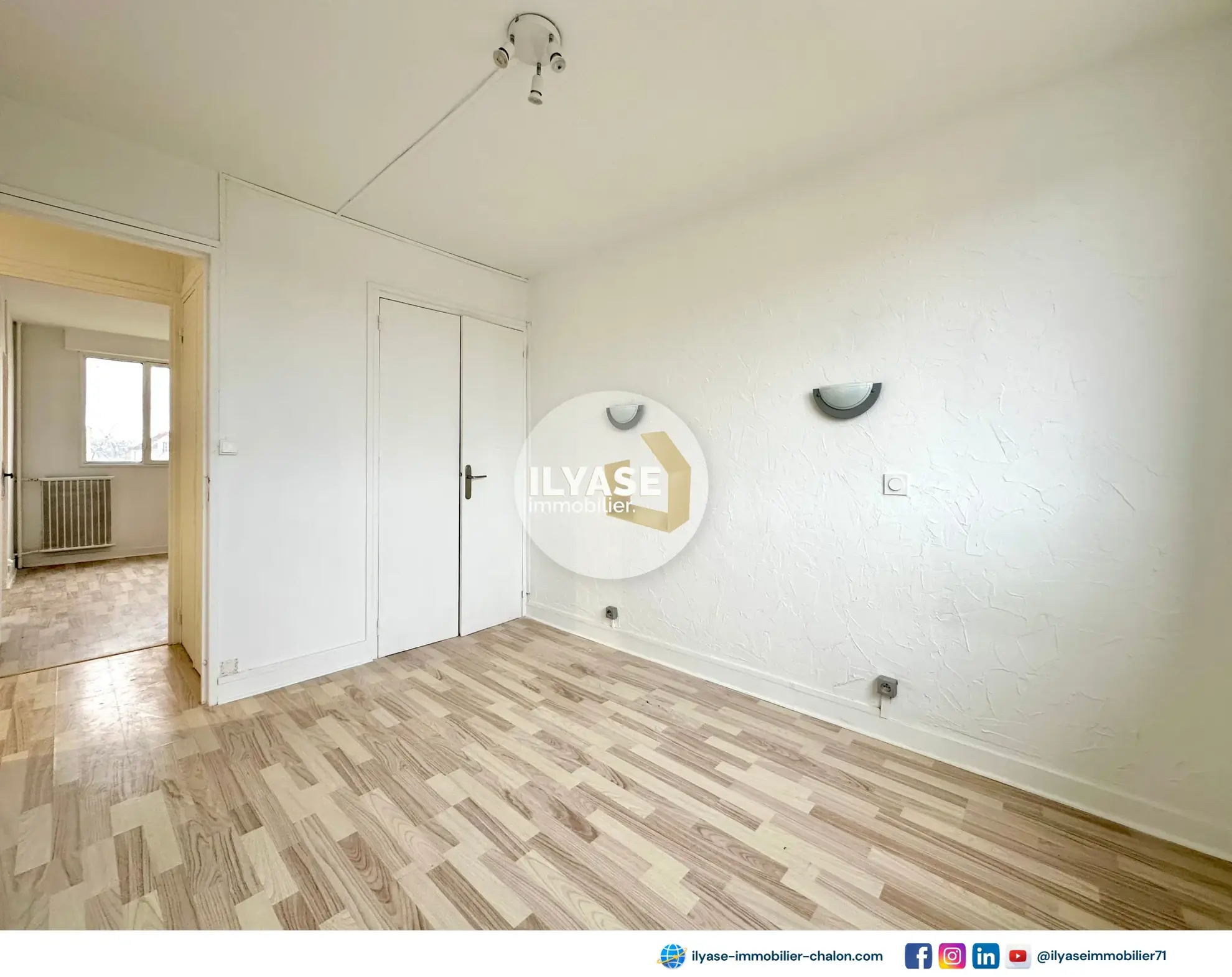 Appartement T3 avec balcon et garage privé à Chalon-sur-Saône - 53 m² 