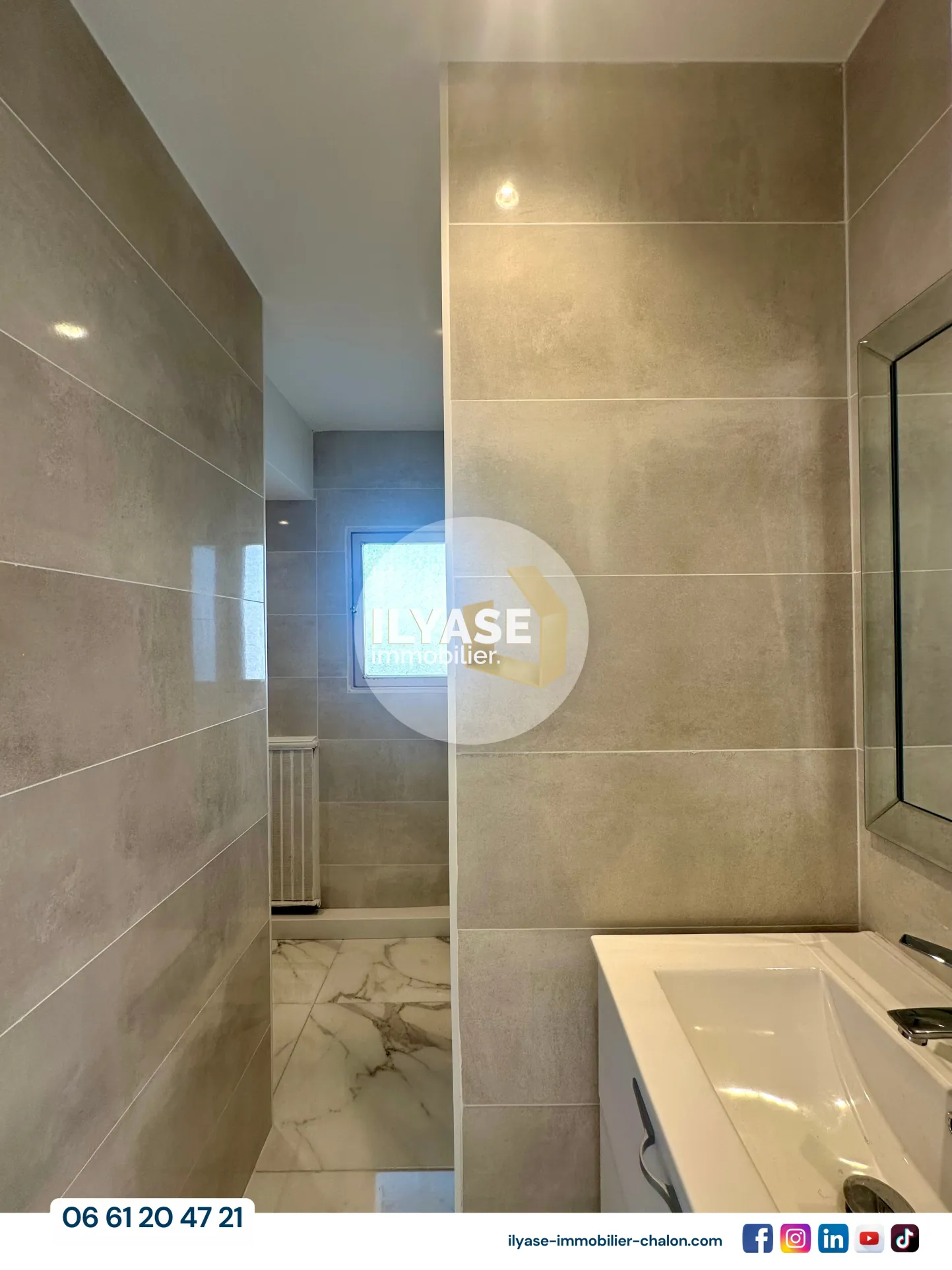 Appartement T3 avec balcon et garage privé à Chalon-sur-Saône - 53 m² 