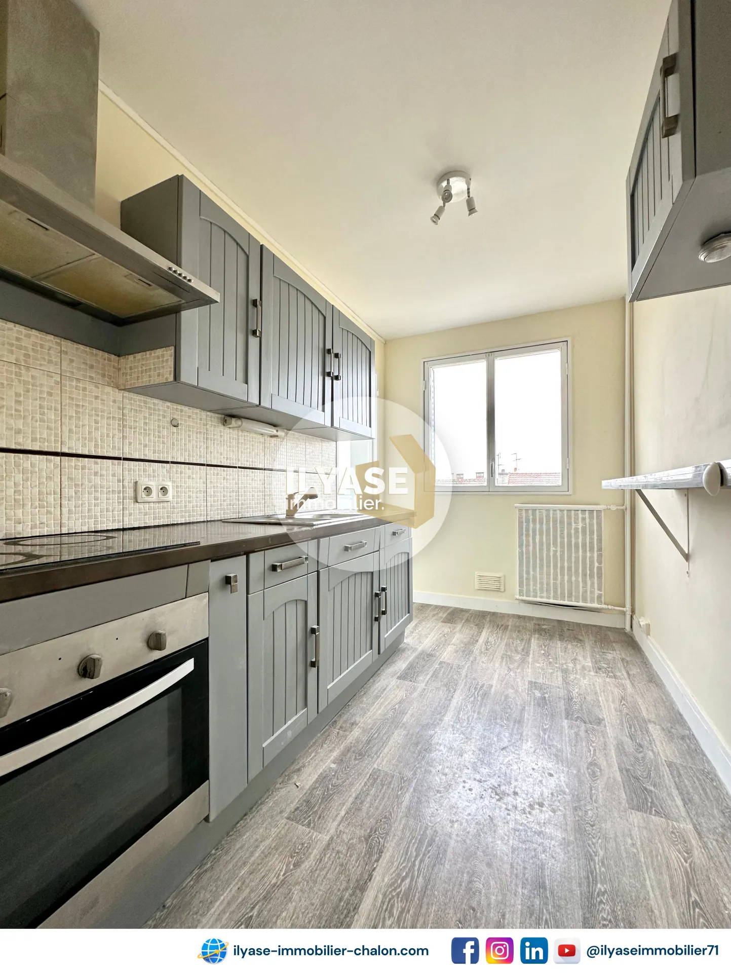 Appartement T3 avec balcon et garage privé à Chalon-sur-Saône - 53 m² 