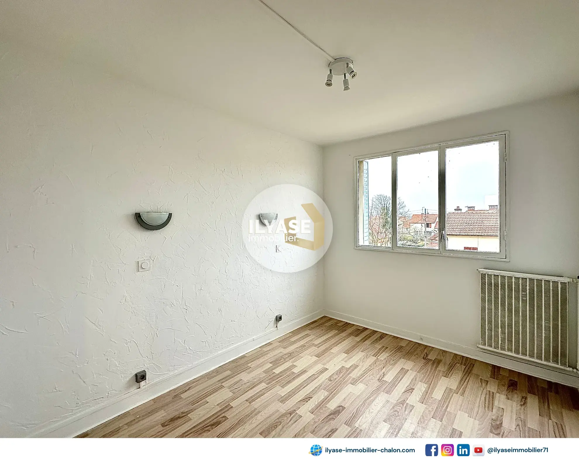 Appartement T3 avec balcon et garage privé à Chalon-sur-Saône - 53 m² 