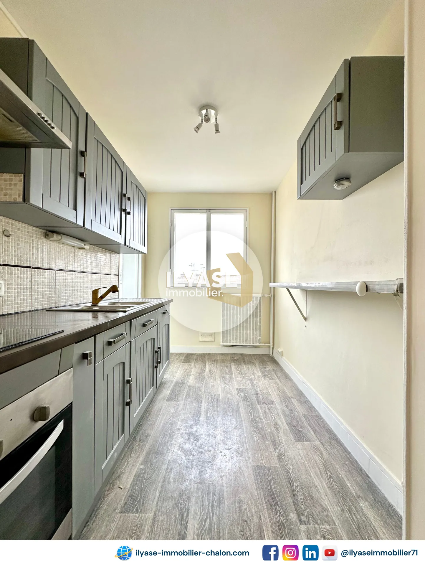 Appartement T3 avec balcon et garage privé à Chalon-sur-Saône - 53 m² 