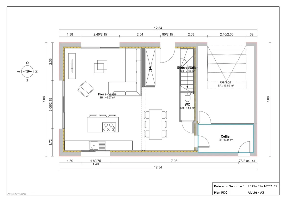 Terrain à bâtir de 800 m² à vendre à Boisseron en zone résidentielle 
