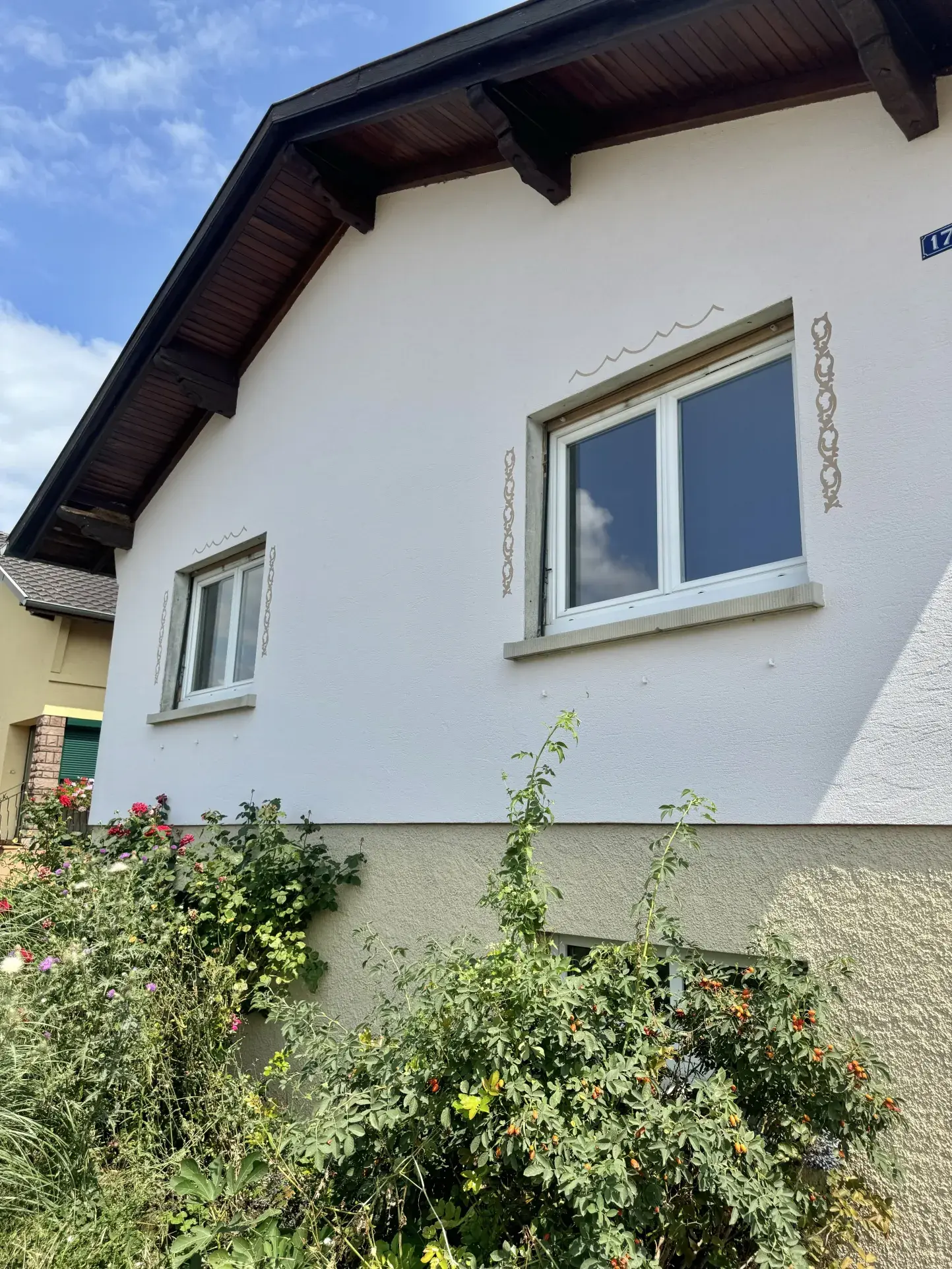 Vente de deux maisons et terrain constructible à Guebwiller, secteur bucolique 