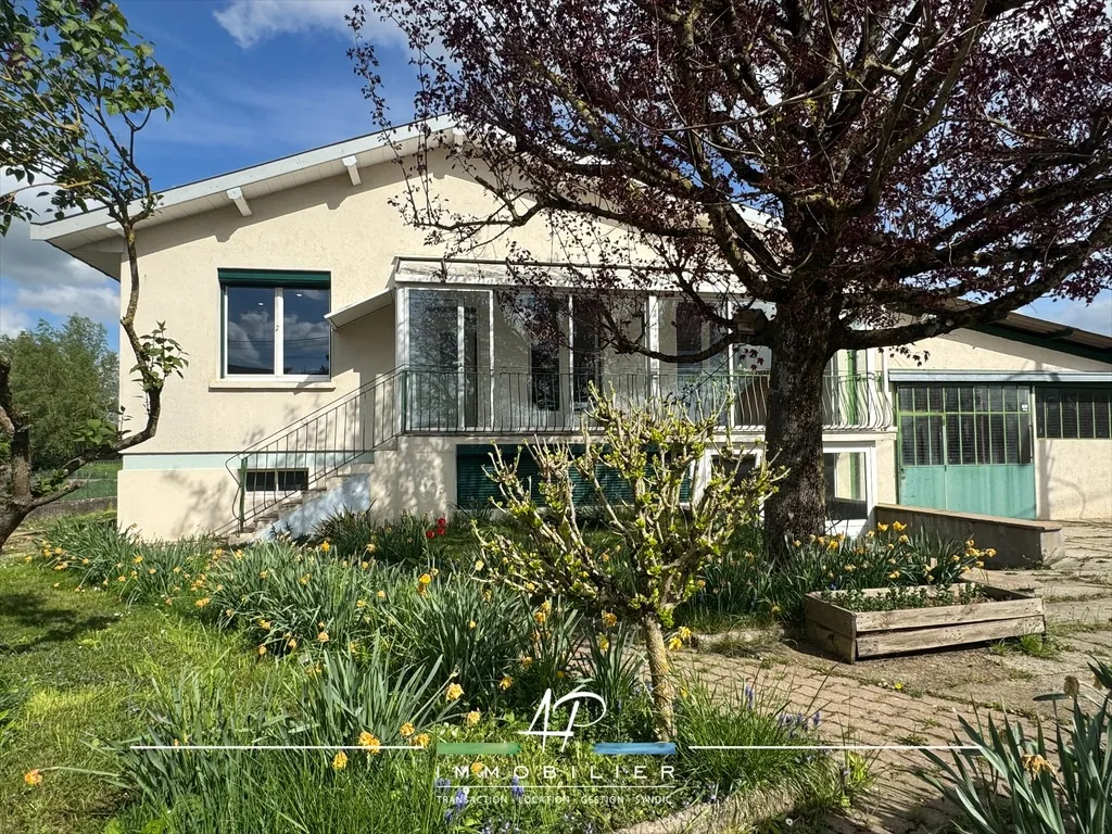 Charmante maison à vendre à Cuiserey, 3 chambres, terrain de 1500 m²