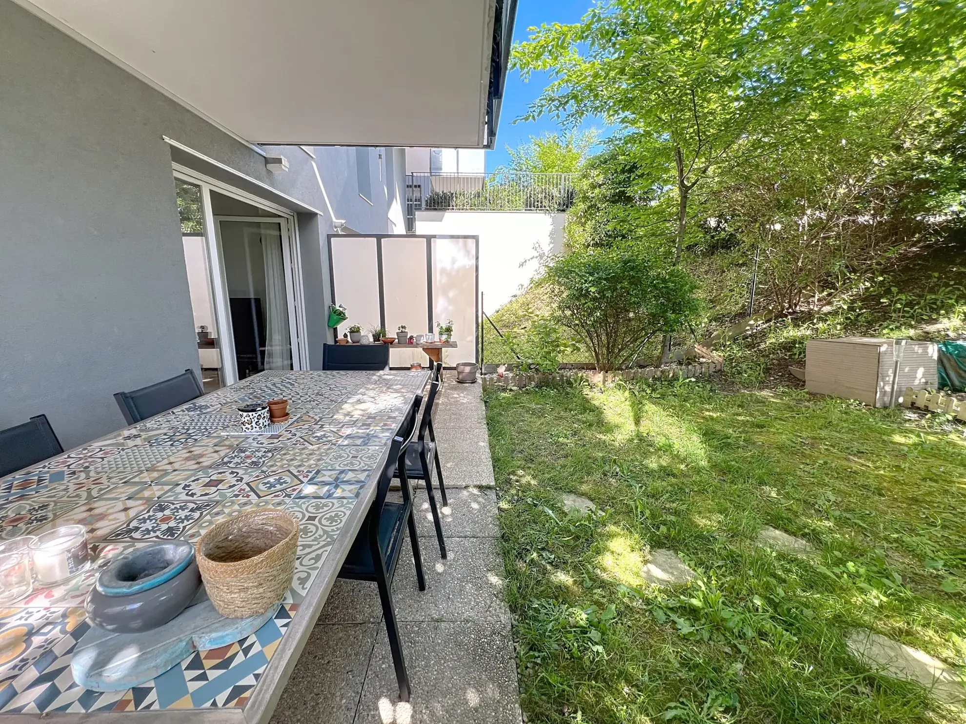 Appartement T2 avec jardin privé à Vernaison - Résidence sécurisée de 2014 