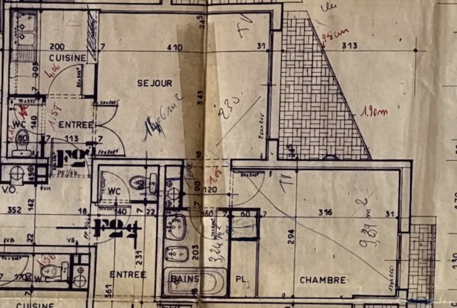 Appartement F2 de 38 m² avec terrasse à Saint-Affrique 