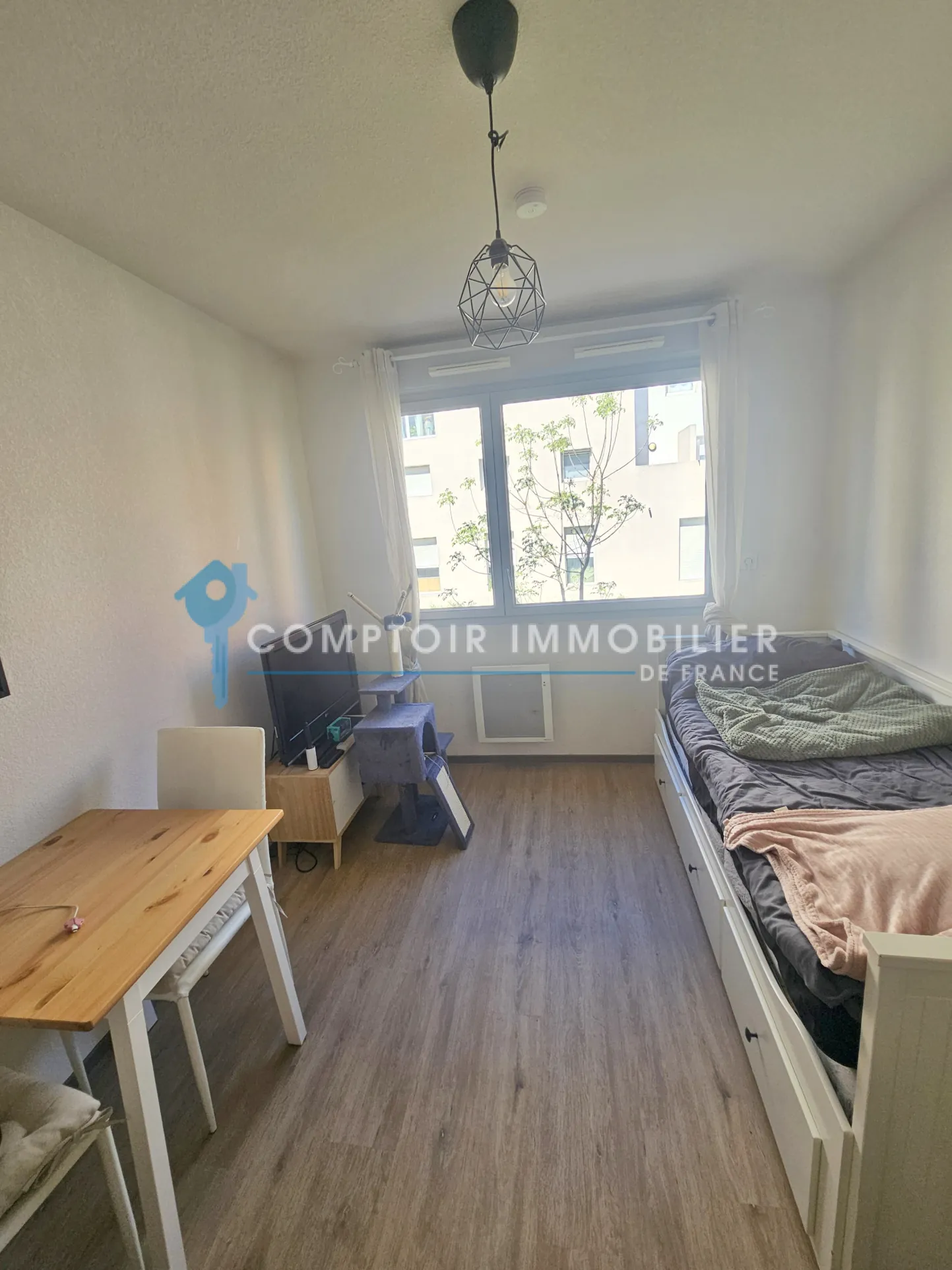 Studio à Montpellier Cité Mion - 19 m² avec parking et location en cours 