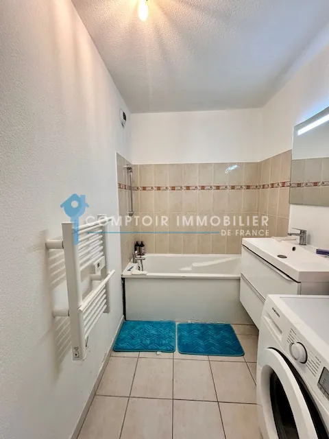 Appartement 2 chambres avec terrasse à Montpellier Sud proche des plages 