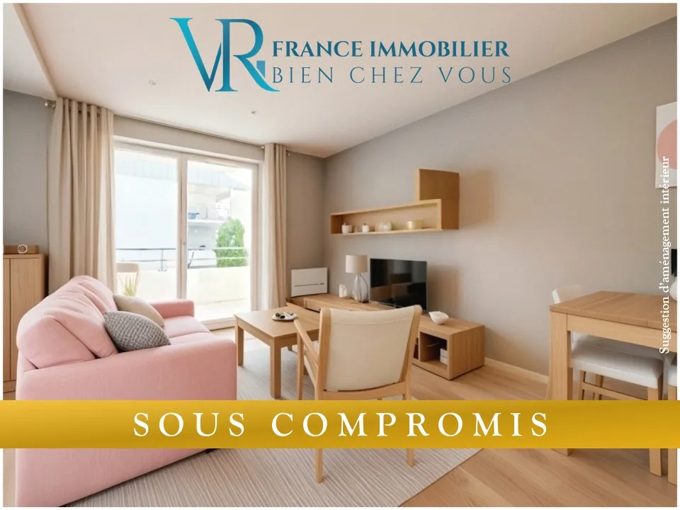 Studio de 31m² avec balcon et parking à Divonne-les-Bains - Investissement rentable