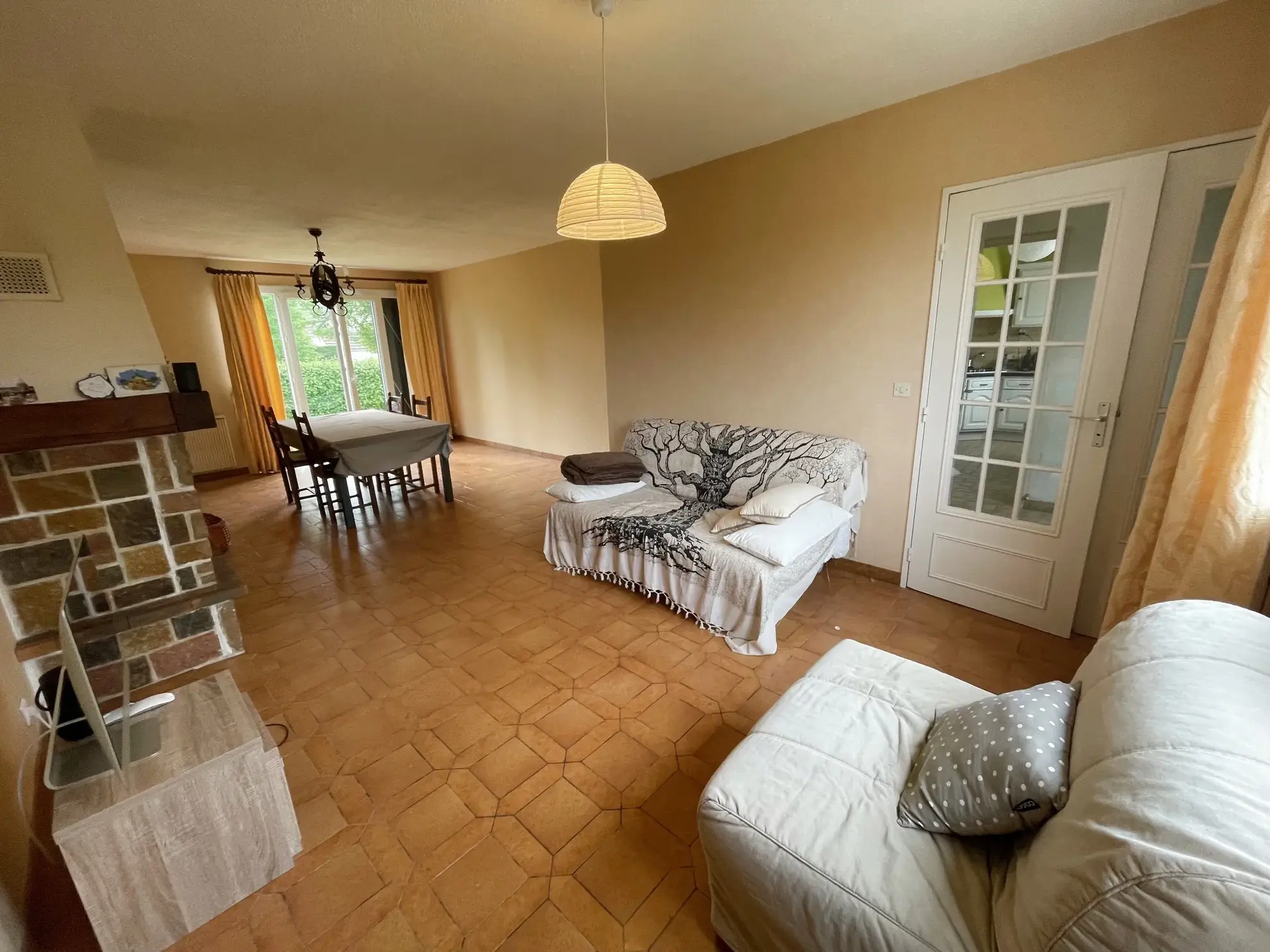 Maison de plain-pied à vendre proche de la mer à Saint Pierre en Port 