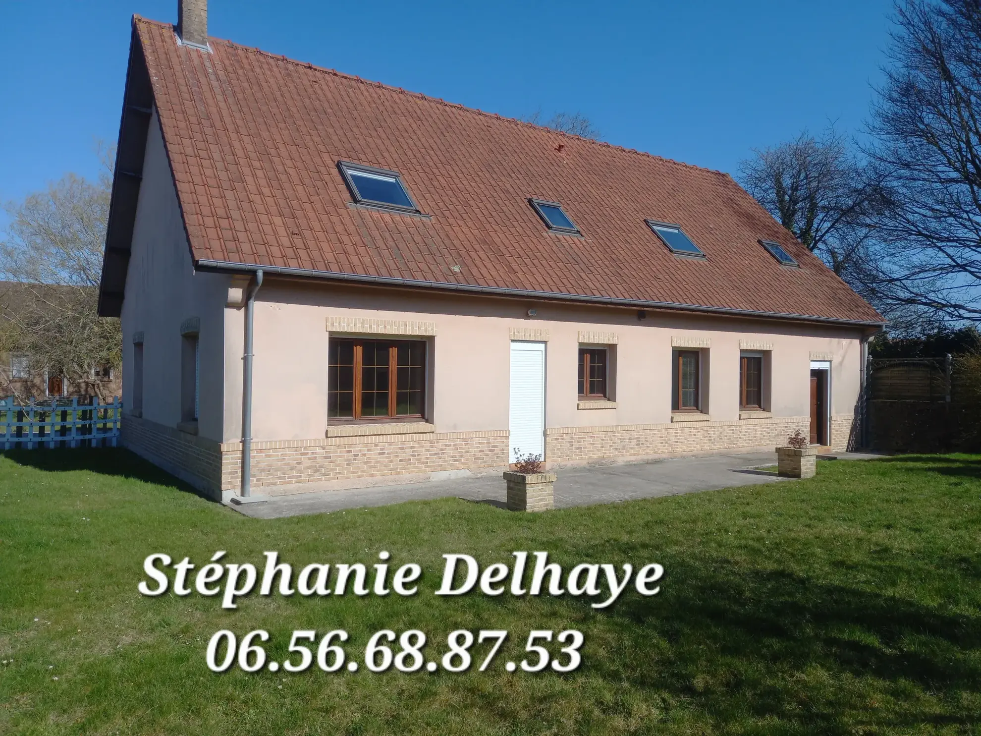 Maison individuelle de plain-pied à Desvres avec jardin et garage 