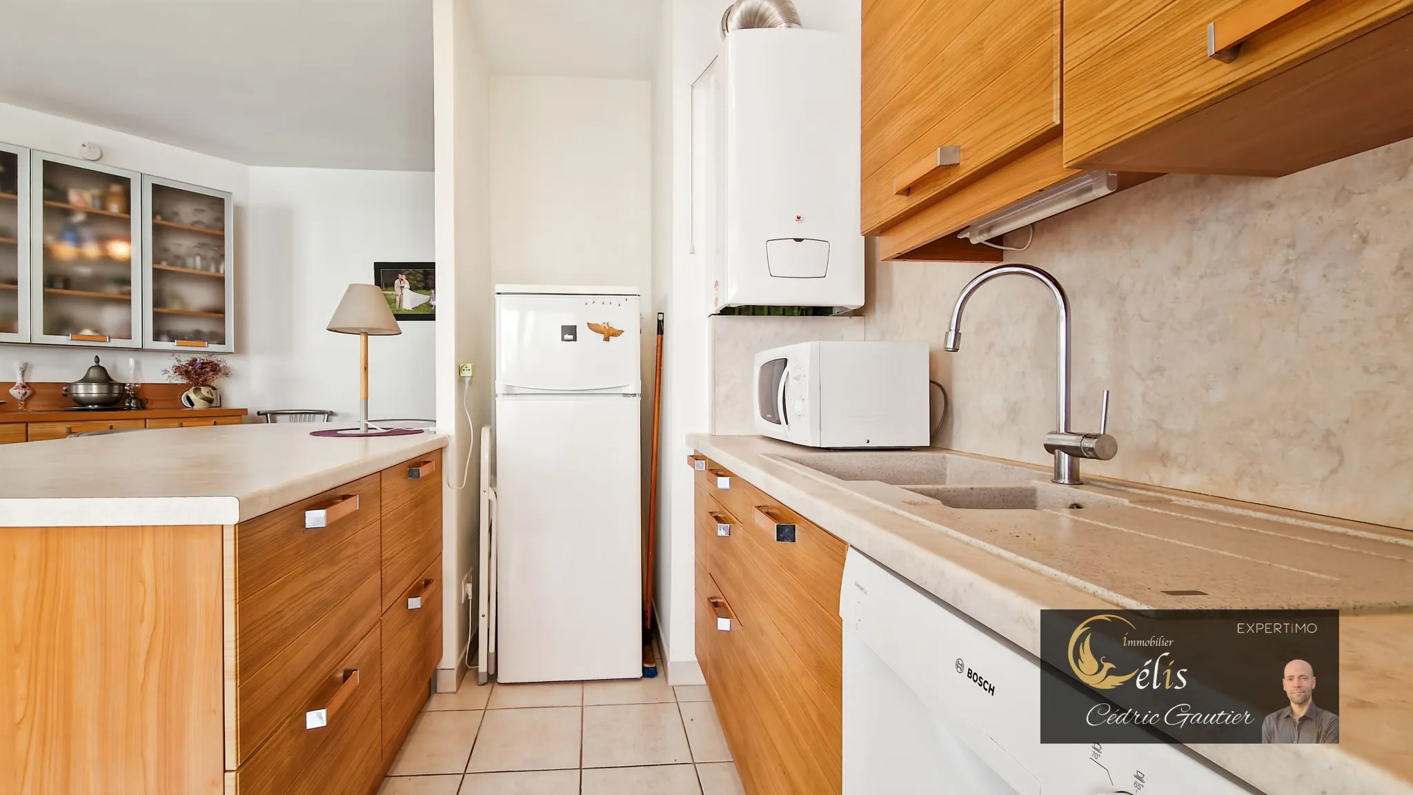 Appartement T3 récent avec balcon, garage à Bourgoin-Jallieu 