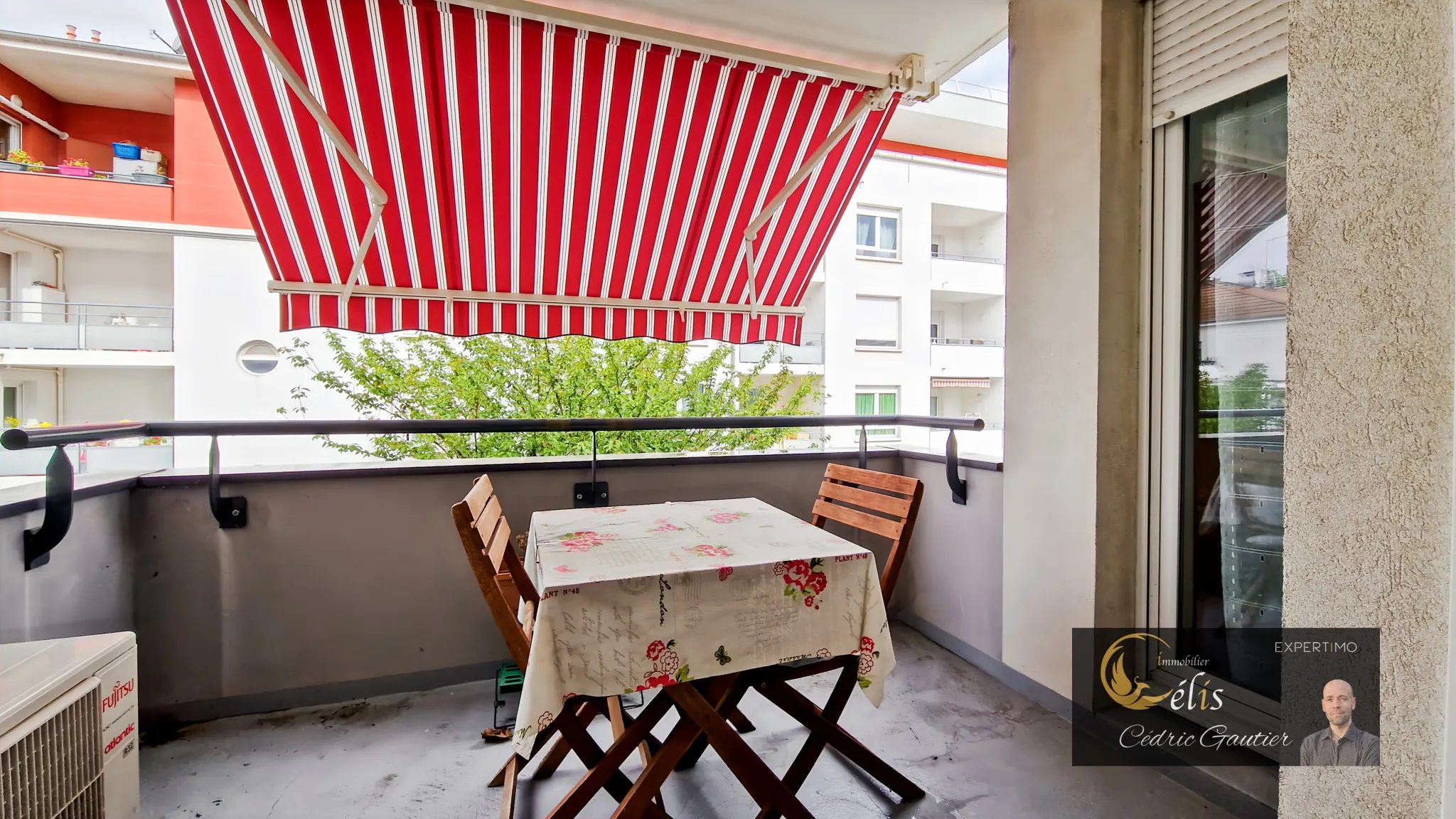 Appartement T3 récent avec balcon, garage à Bourgoin-Jallieu 