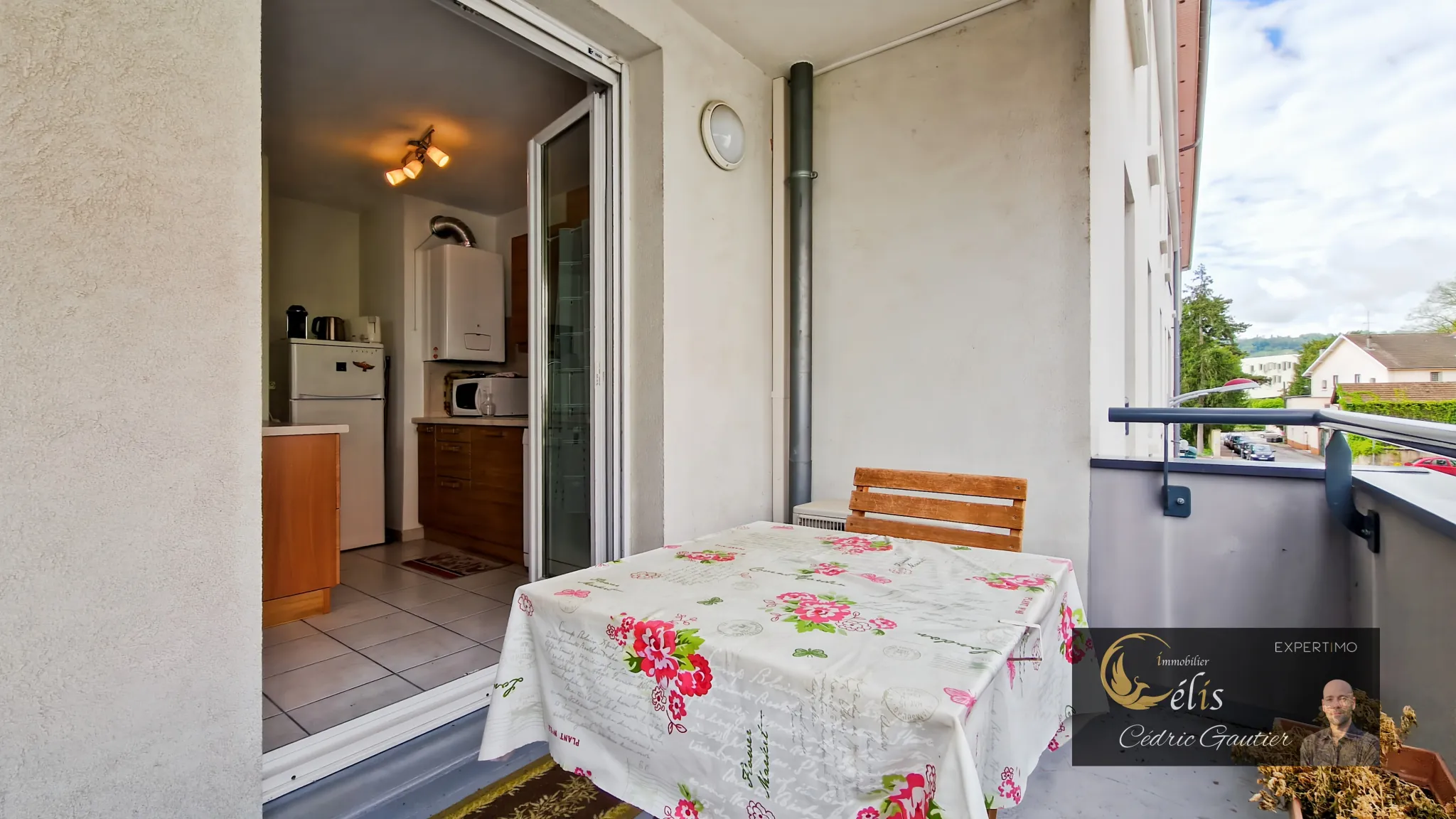 Appartement T3 récent avec balcon, garage à Bourgoin-Jallieu 