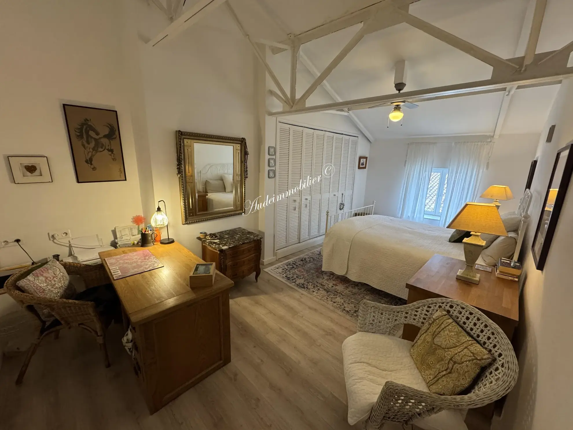 Penthouse avec terrasse à Limoux, centre-ville, 100 m² 