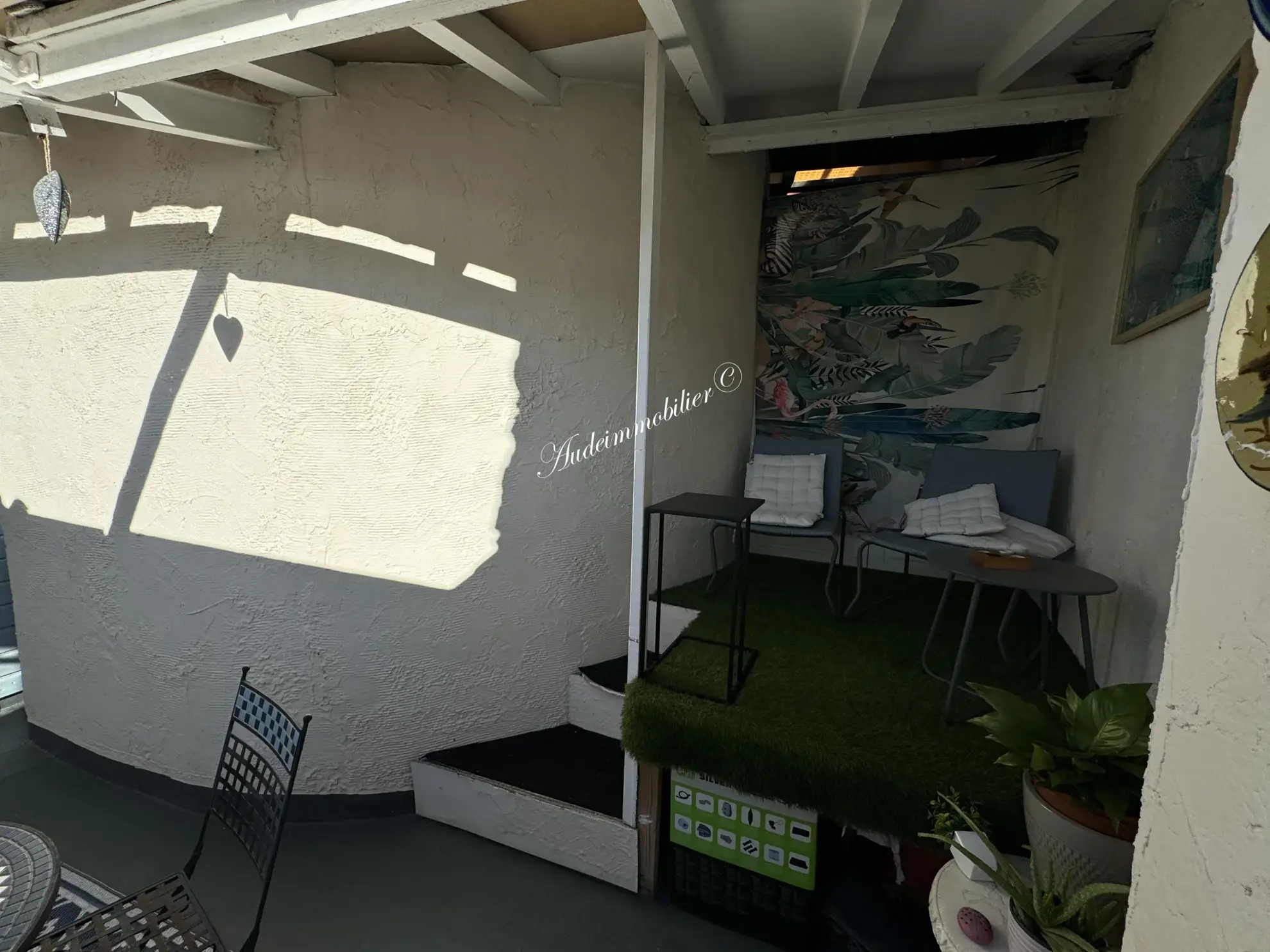 Penthouse avec terrasse à Limoux, centre-ville, 100 m² 