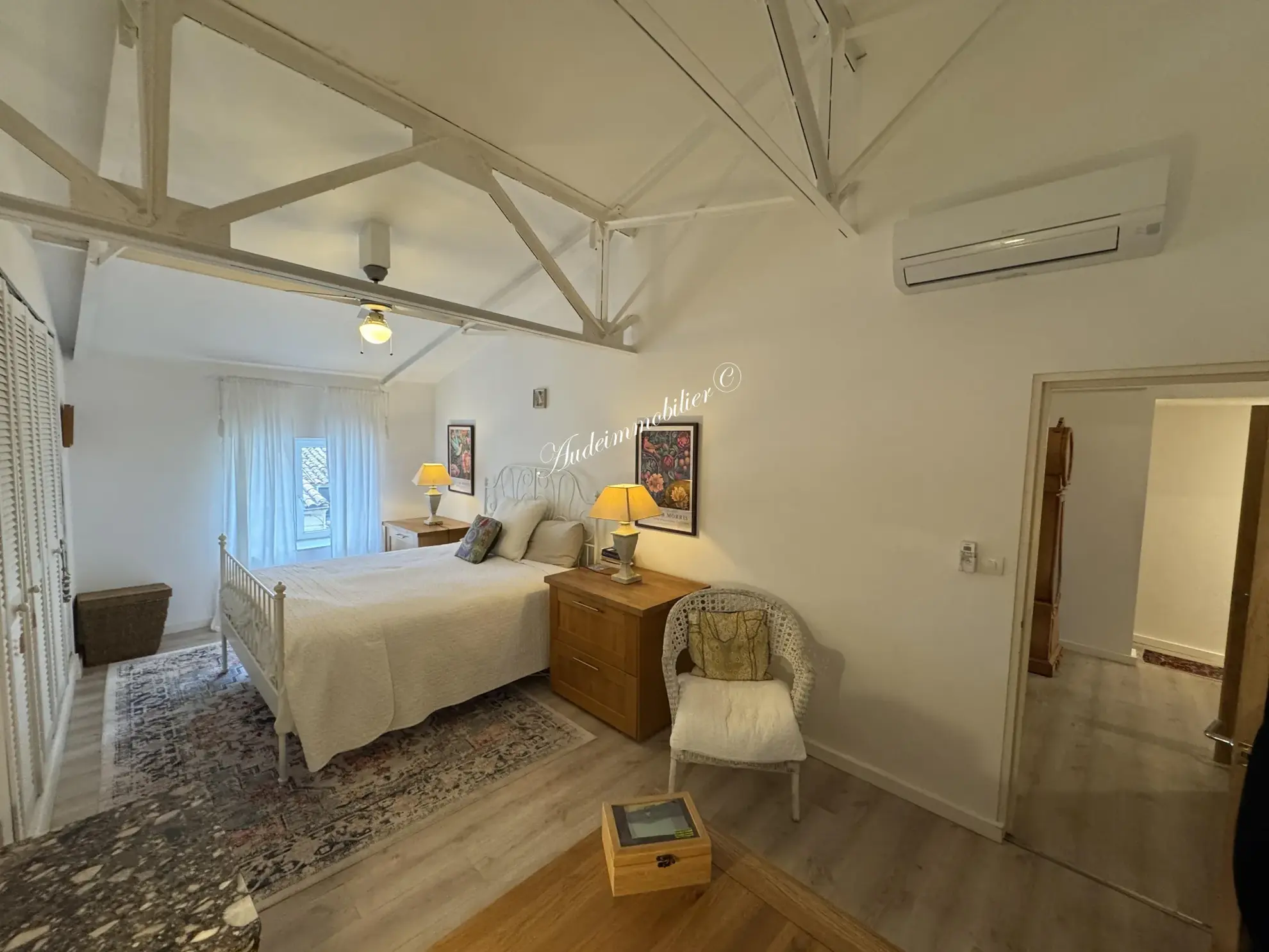 Penthouse avec terrasse à Limoux, centre-ville, 100 m² 