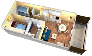 Appartement T2 avec terrasse et piscine à La Ciotat - Investissement et résidence 