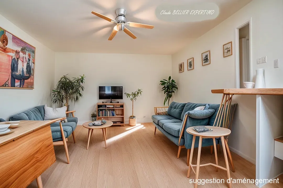 Appartement T4 à Marseille 13ème avec parking, cave et environnement calme 