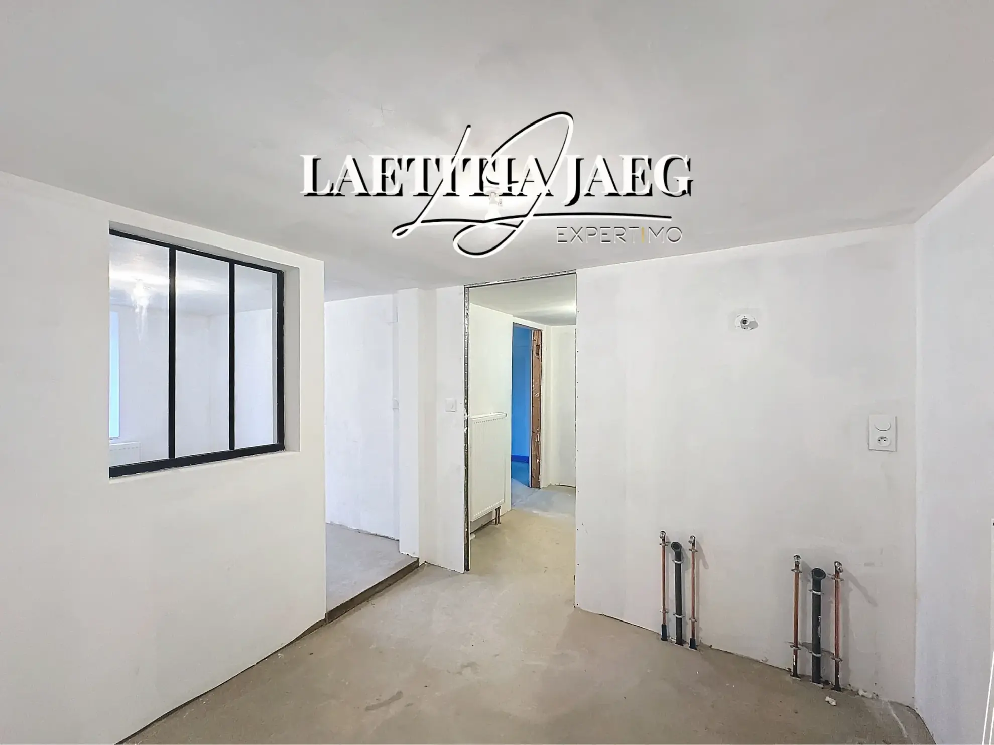 Appartement 124 m² à Kogenheim avec véranda et travaux à finir 