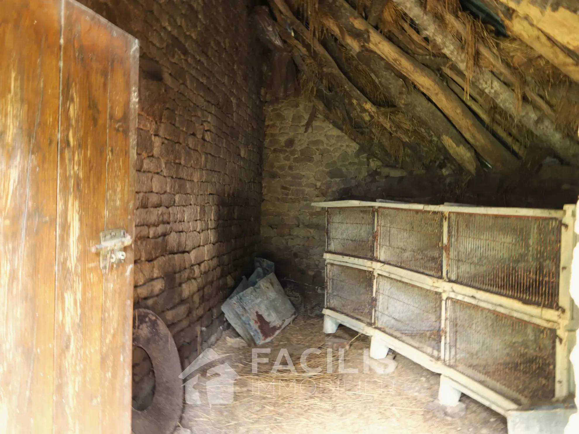 Maison à rénover en campagne dans le Morbihan avec potentiel d'agrandissement 