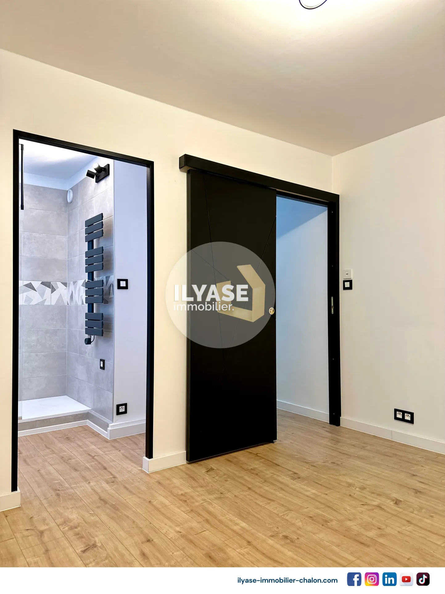 Appartement T2 rénové de 48 m² avec balcon à Chalon-sur-Saône 