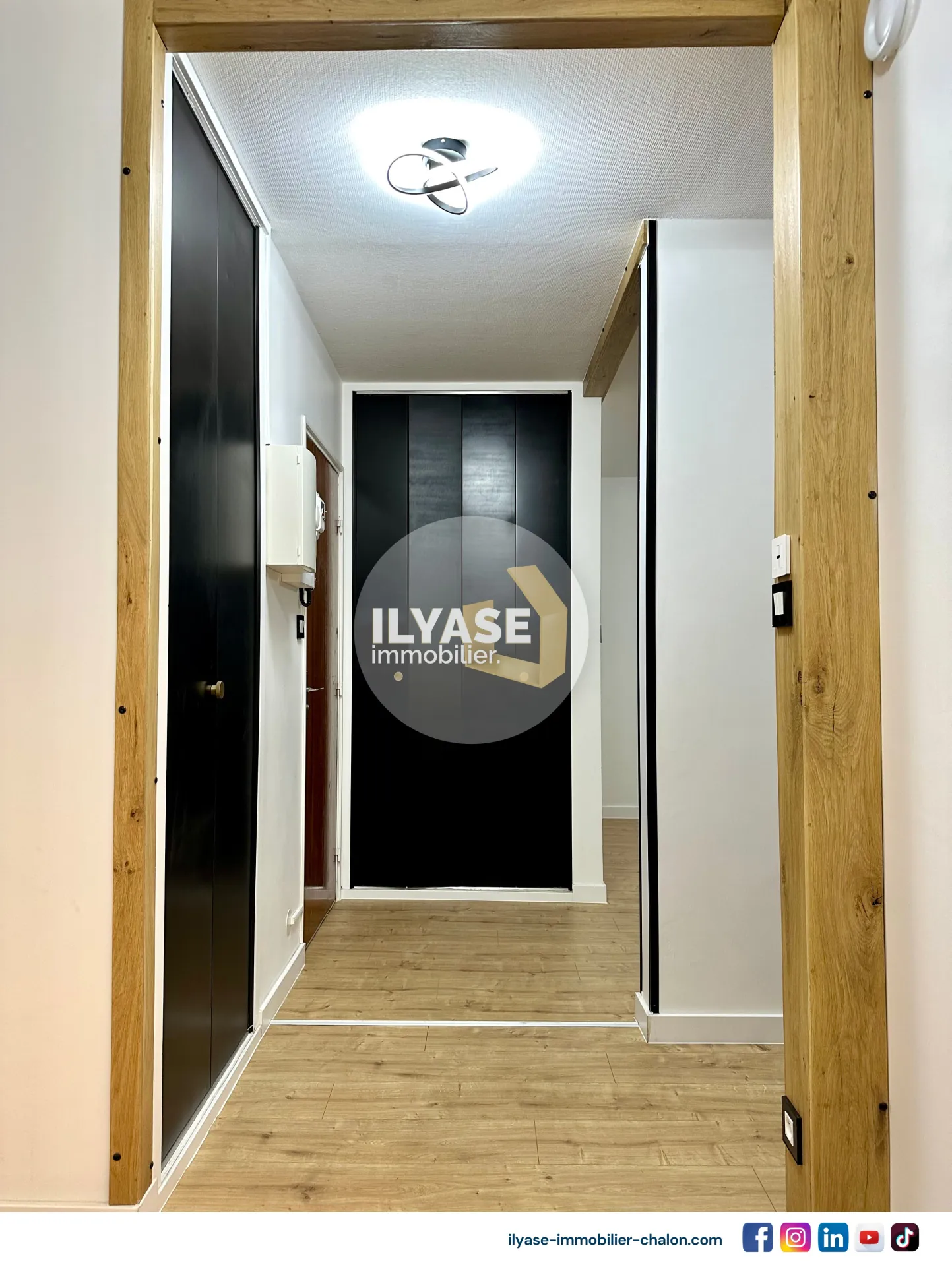 Appartement T2 rénové de 48 m² avec balcon à Chalon-sur-Saône 