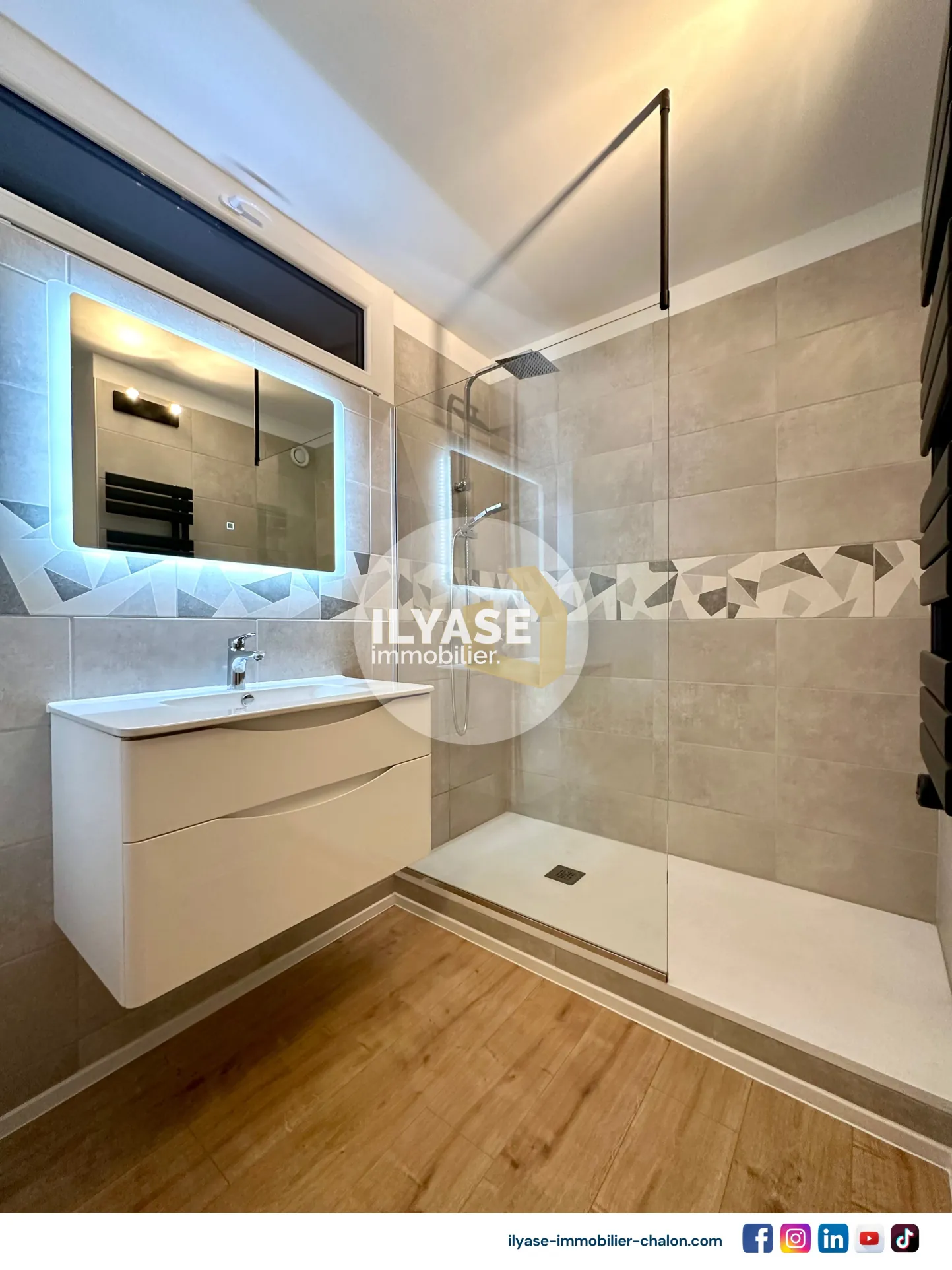 Appartement T2 rénové de 48 m² avec balcon à Chalon-sur-Saône 