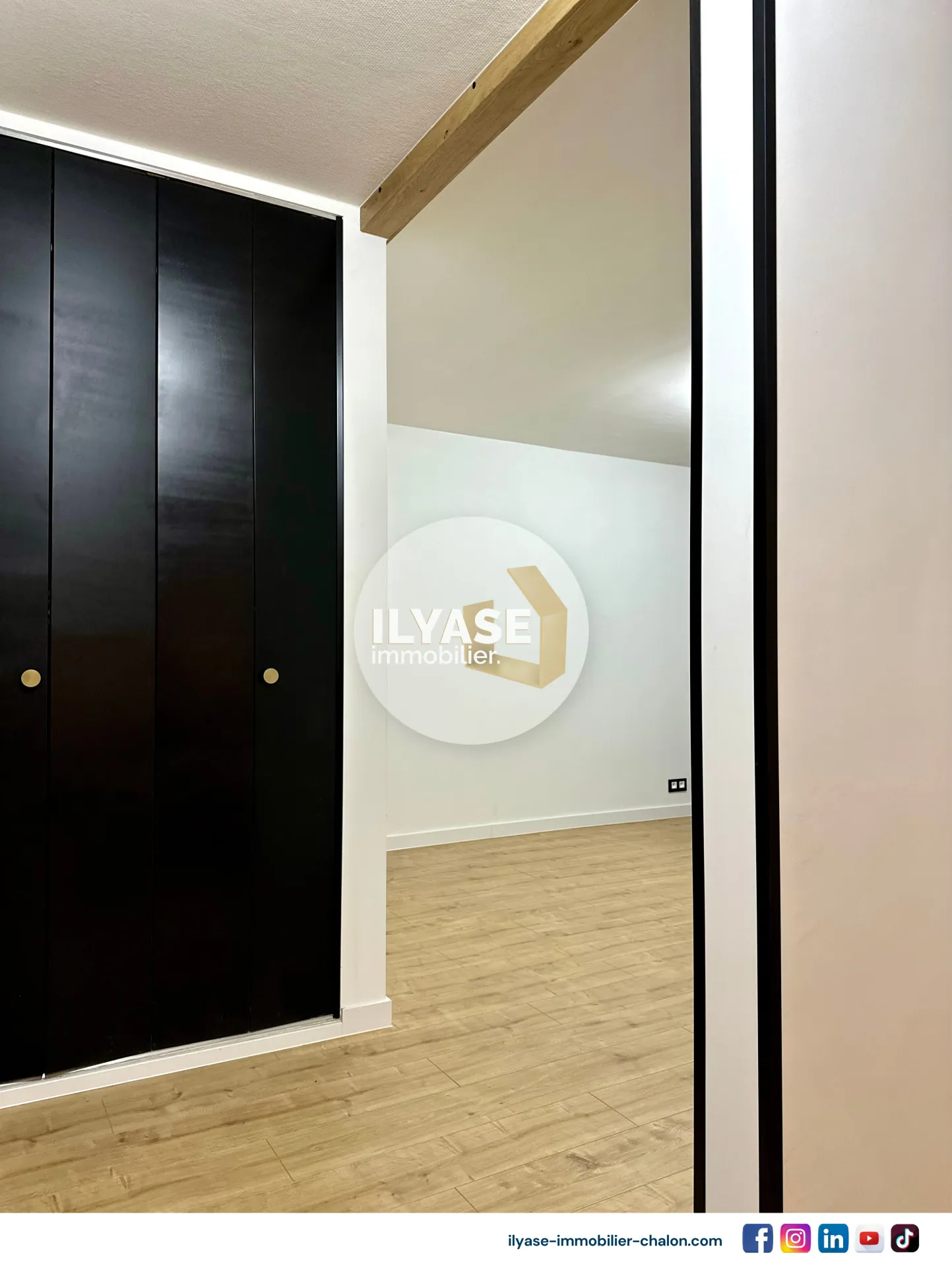 Appartement T2 rénové de 48 m² avec balcon à Chalon-sur-Saône 