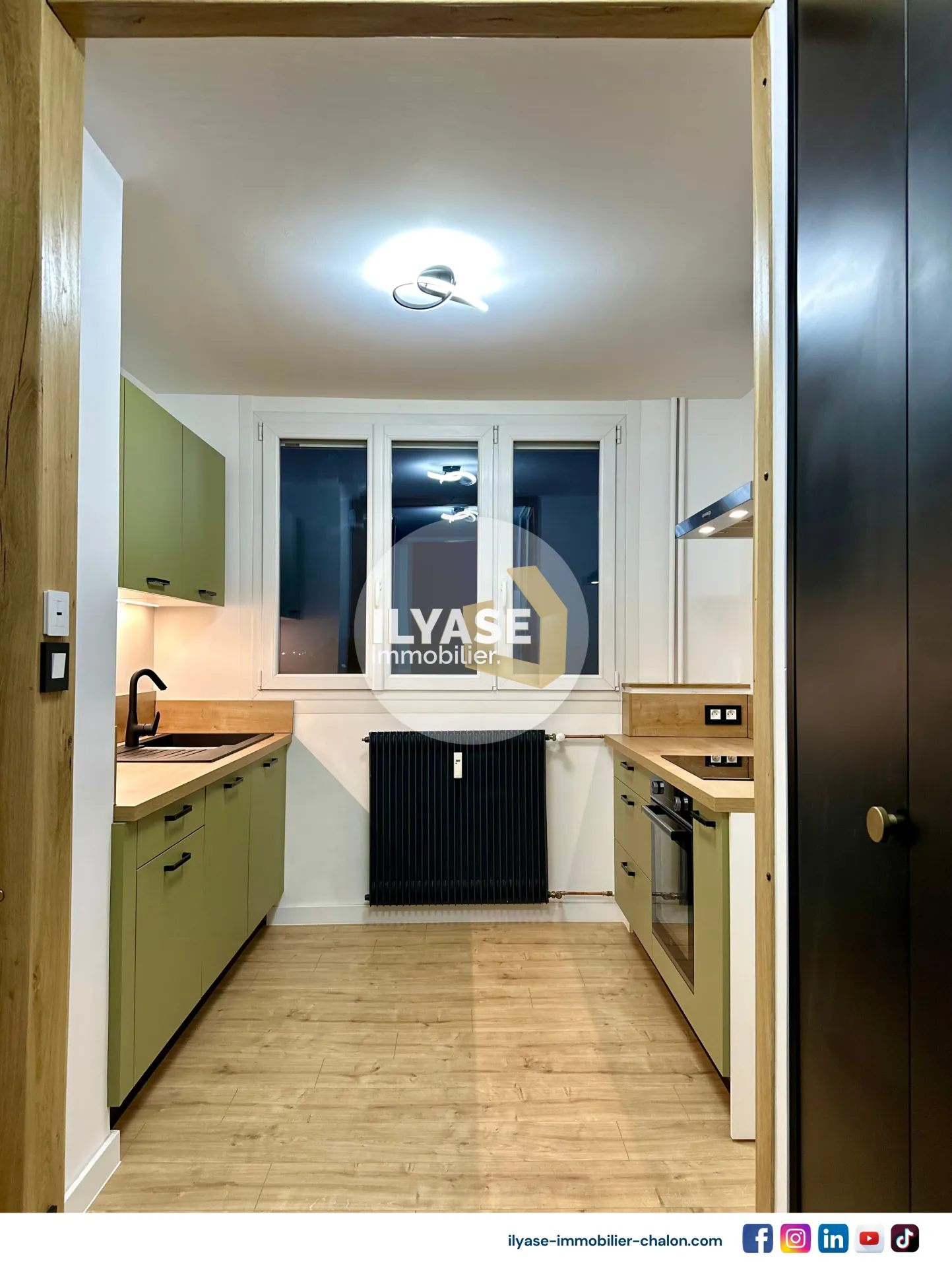 Appartement T2 rénové de 48 m² avec balcon à Chalon-sur-Saône 