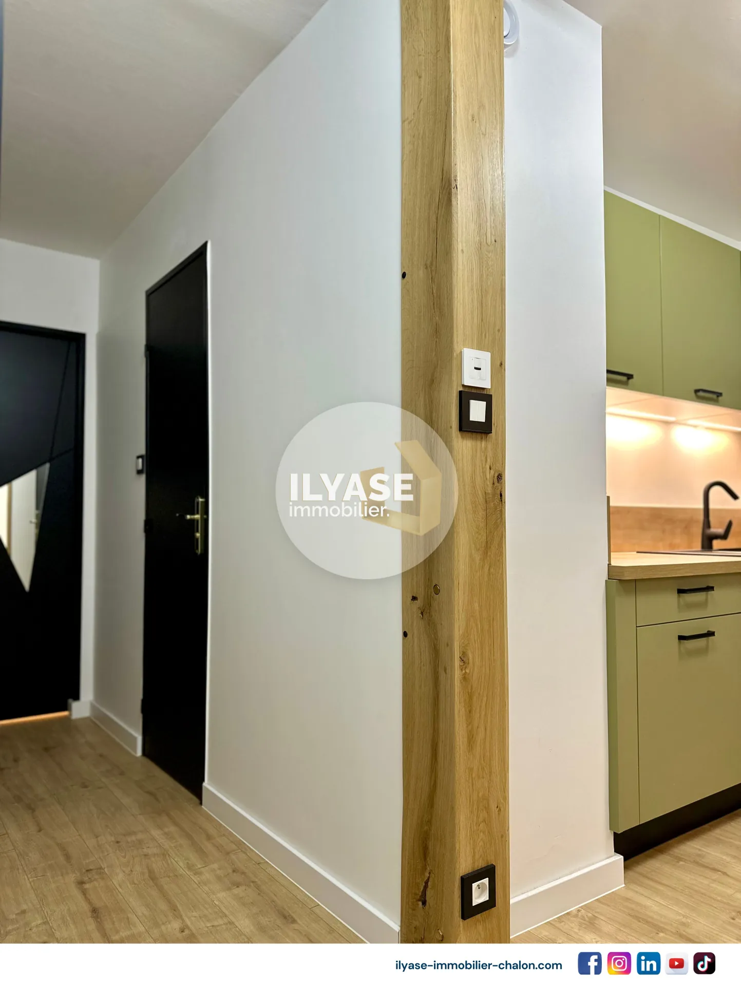 Appartement T2 rénové de 48 m² avec balcon à Chalon-sur-Saône 