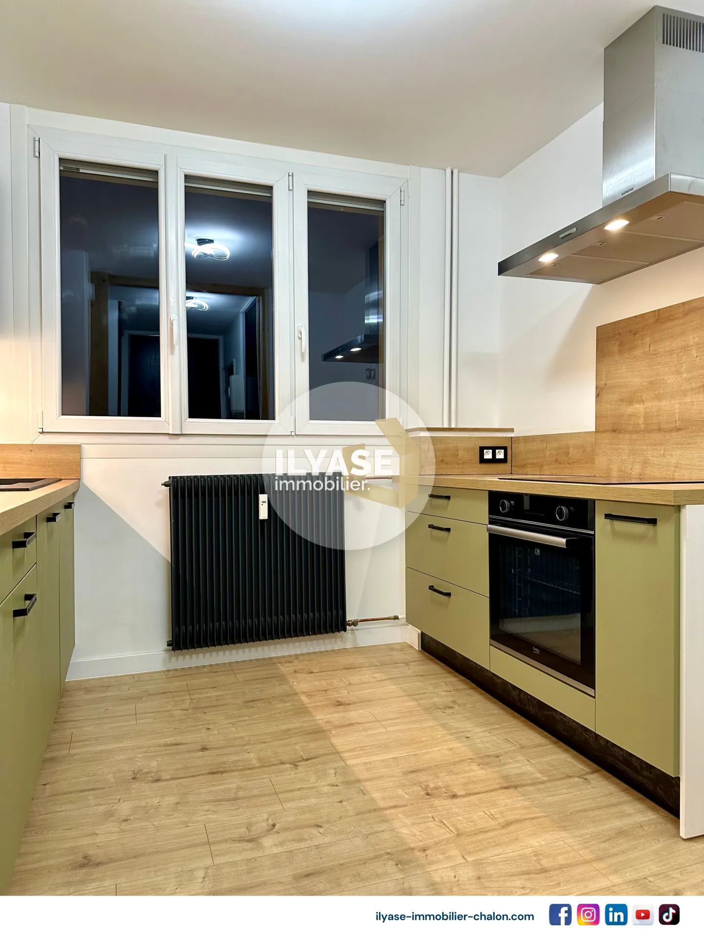 Appartement T2 rénové de 48 m² avec balcon à Chalon-sur-Saône 