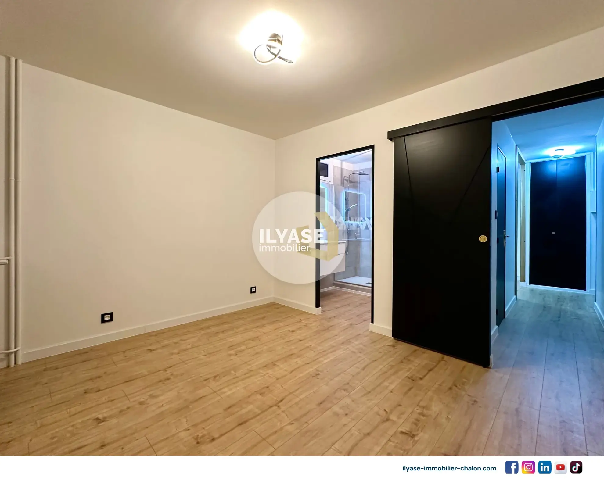 Appartement T2 rénové de 48 m² avec balcon à Chalon-sur-Saône 