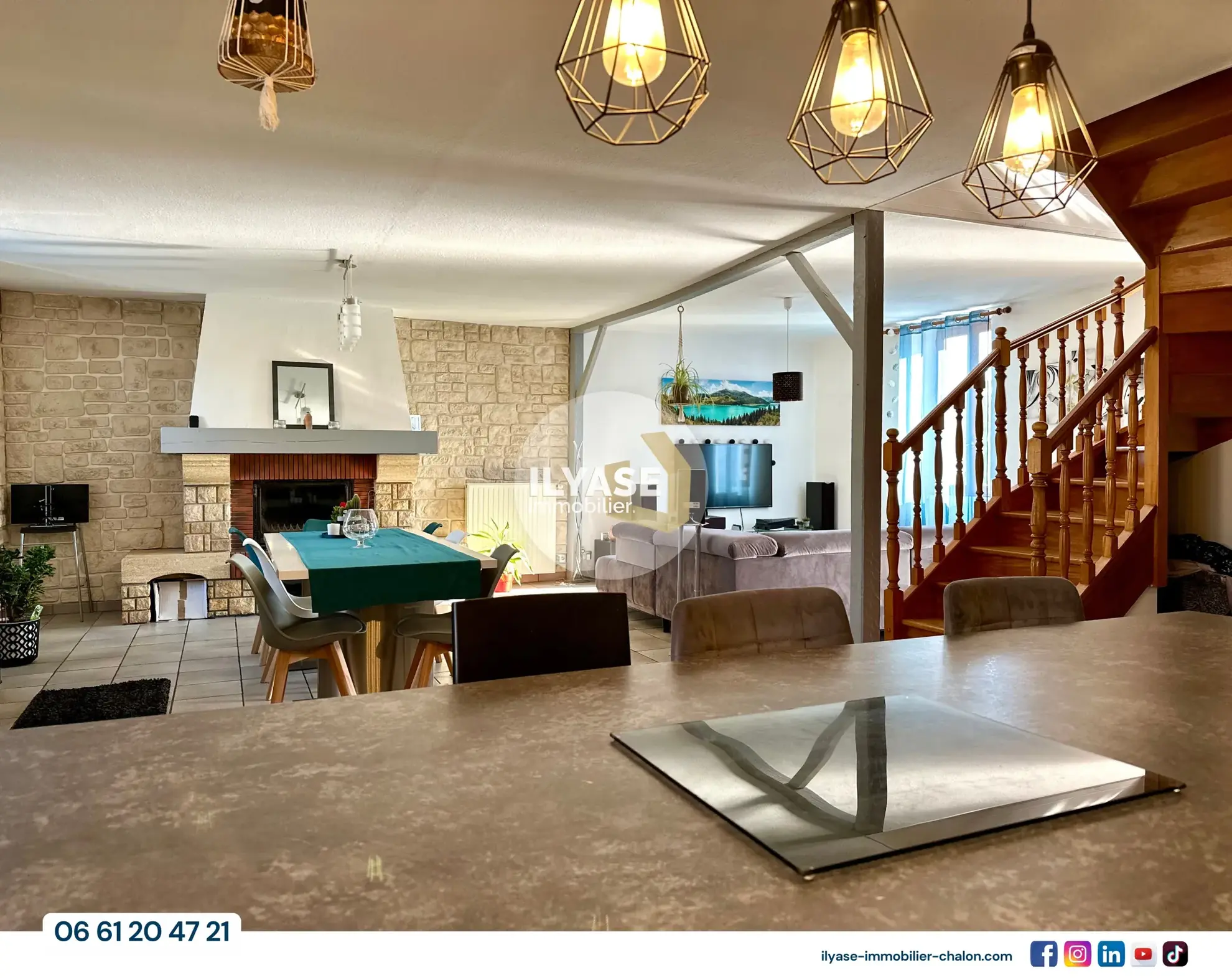 Belle maison de 130 m² avec piscine, 3 chambres, garage et grand jardin à Allériot 